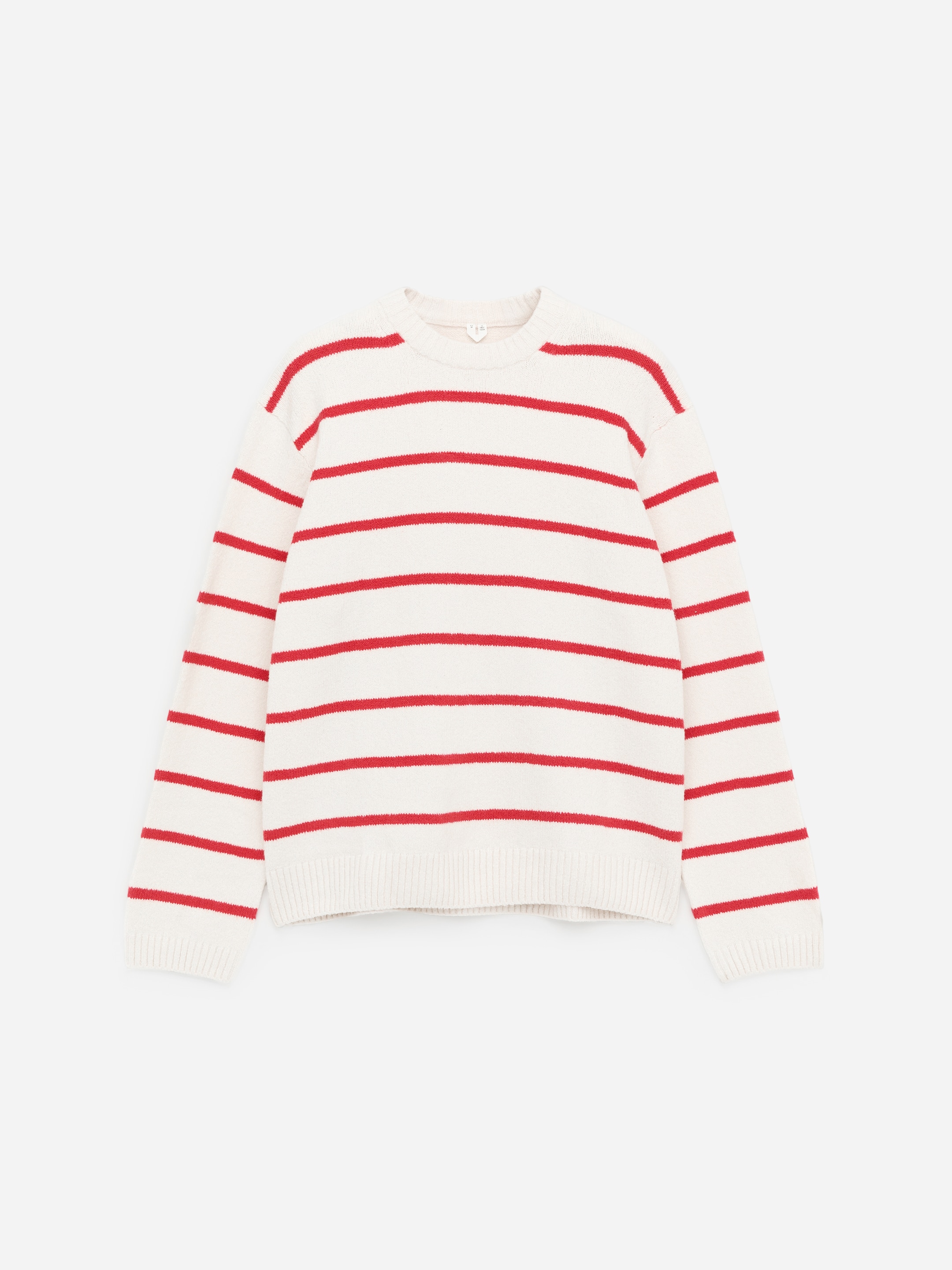 Jersey relaxed fit en mezcla de algodón-#fbf7f4-17670
