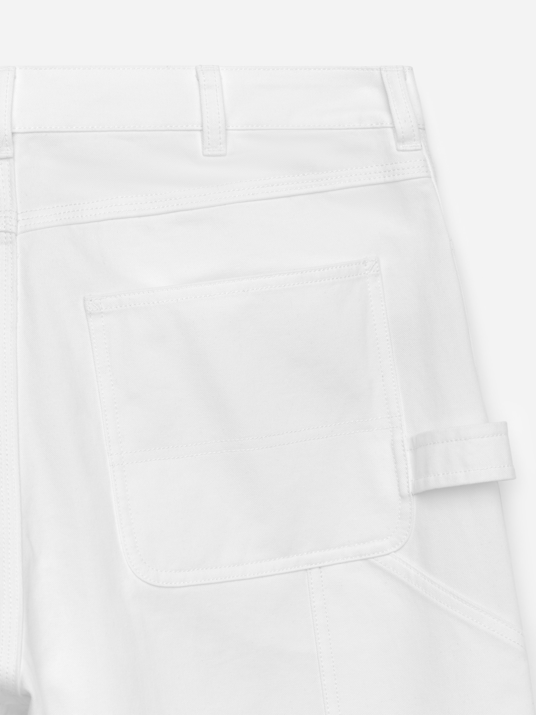 Relaxed Canvas Trousers - Off White - Relaxed fit - Men - StillMedia/DescriptiveDetail - 6