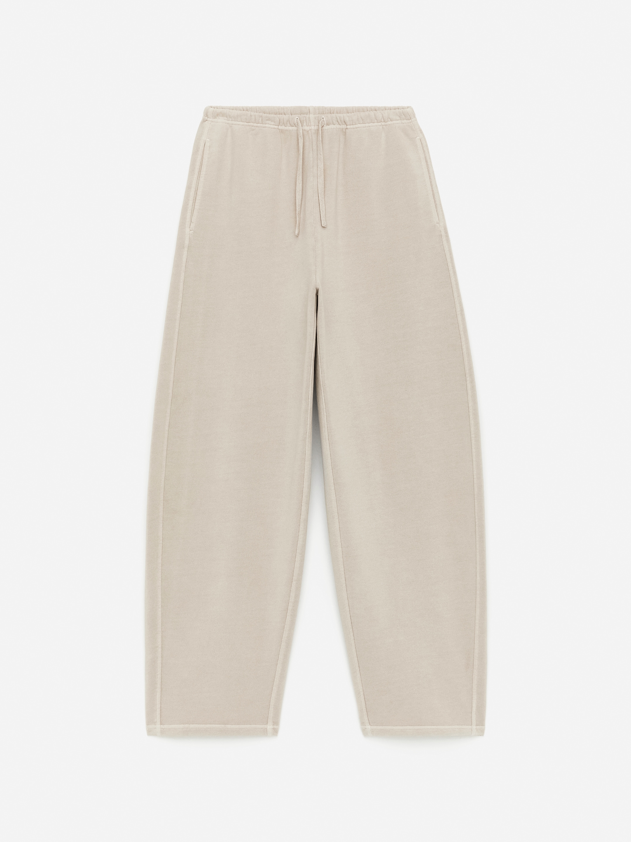 Barrel-Leg Sweatpants - Light Mole - Relaxed fit - Women - StillMedia/DescriptiveStillLife - 1