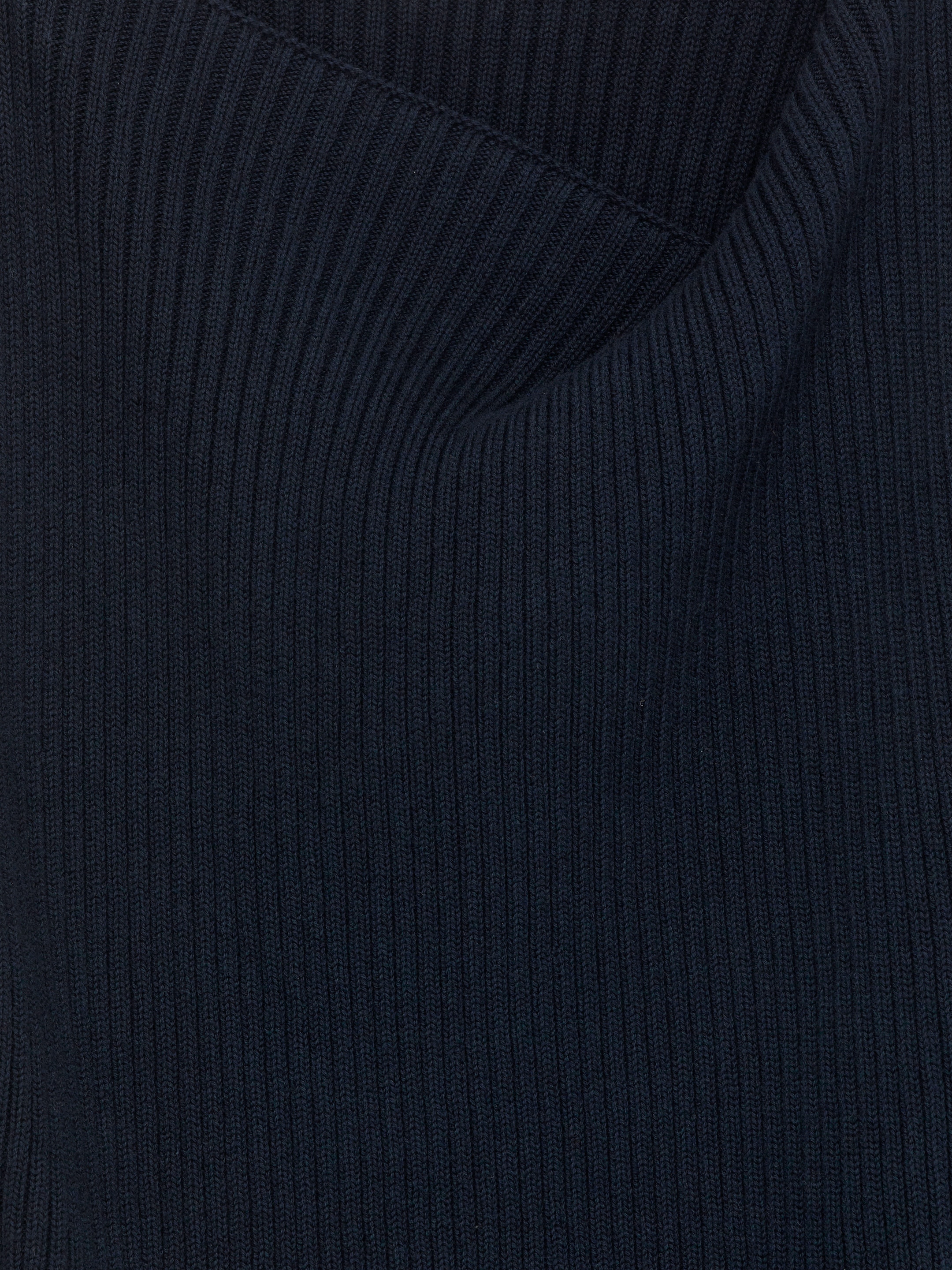 Rib-Knit Top - Dark Blue - Regular fit - Women - StillMedia/DescriptiveDetail - 2