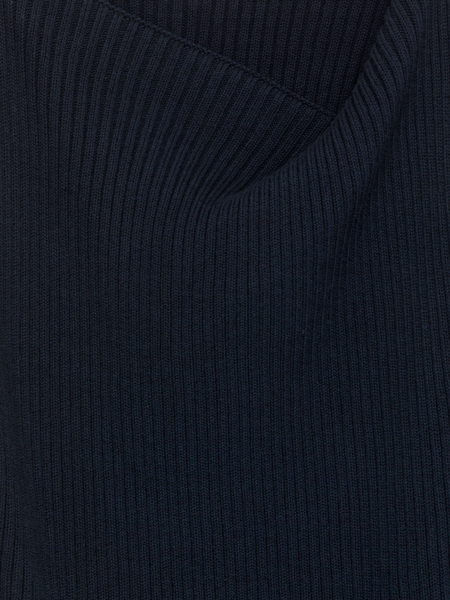 Rib-Knit Top - Dark Blue - Regular fit - Women - StillMedia/DescriptiveDetail - 2