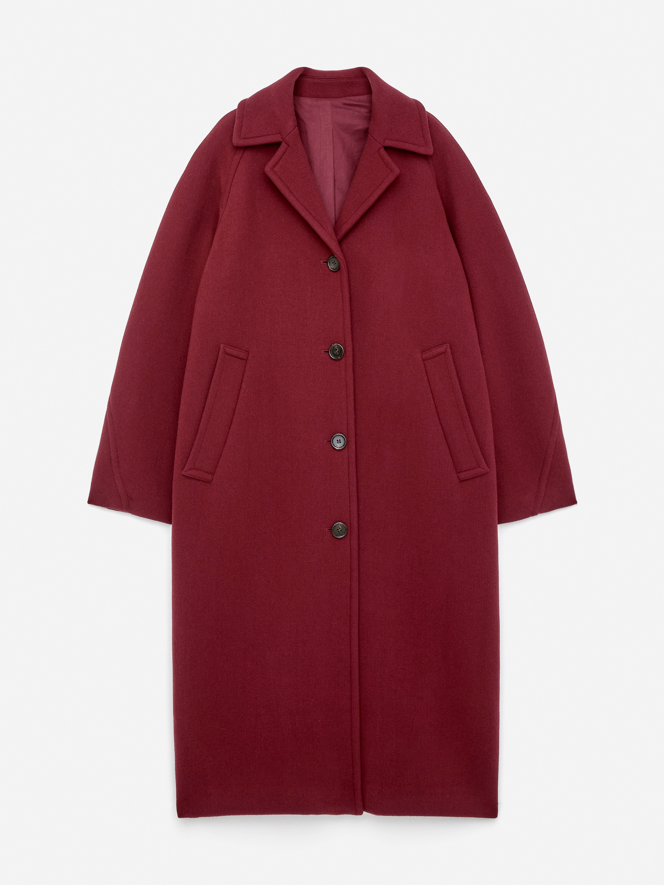 Oversized kappa i ullblandning-#633337-17029