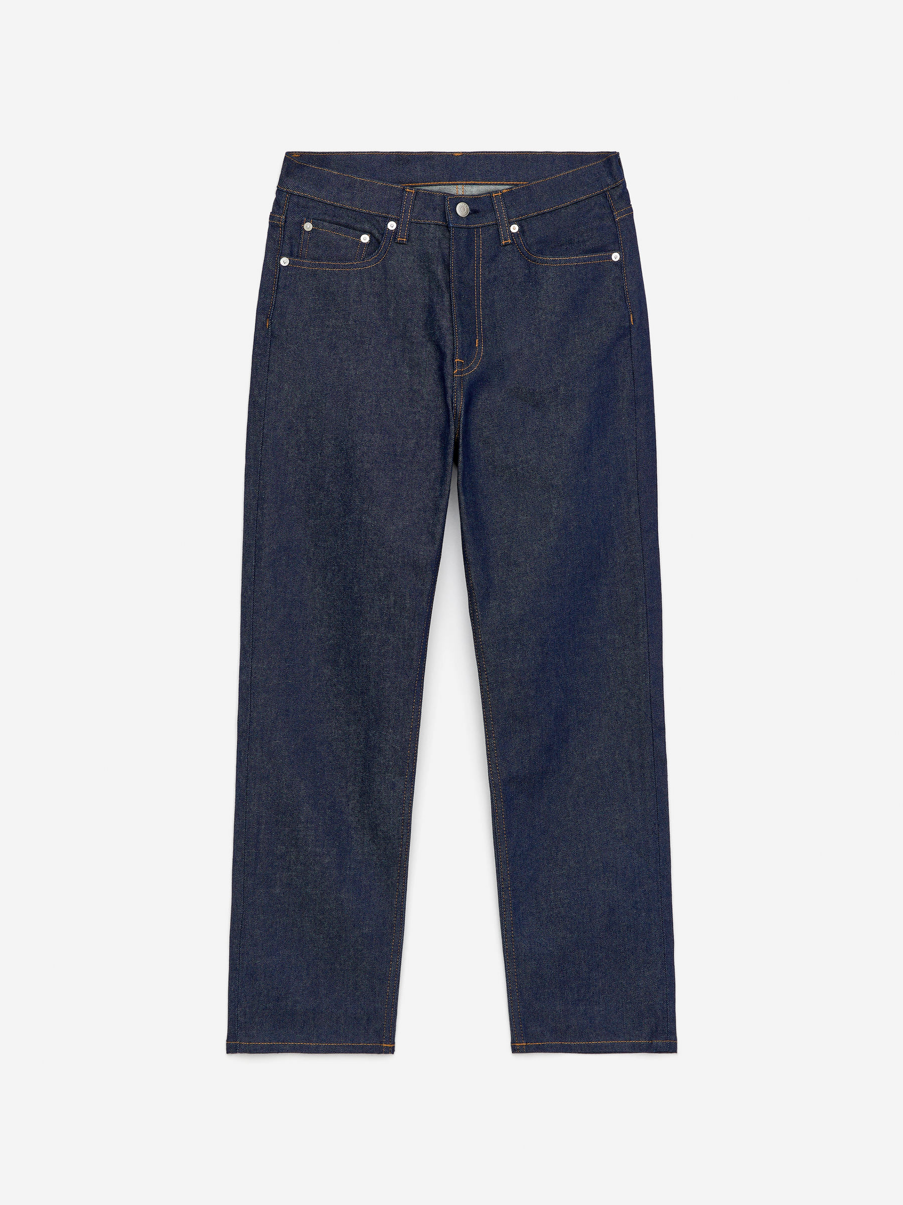 JADE CROPPED smala jeans-Blå-16722