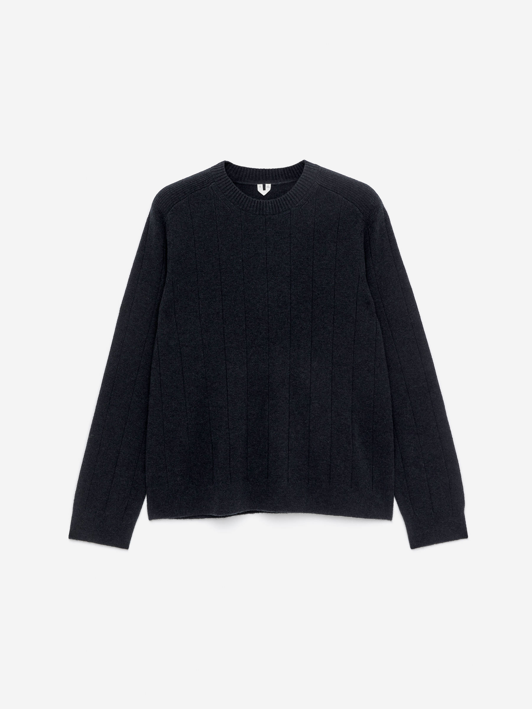 Lambs Wool Crew-Neck Jumper-Blue-16325