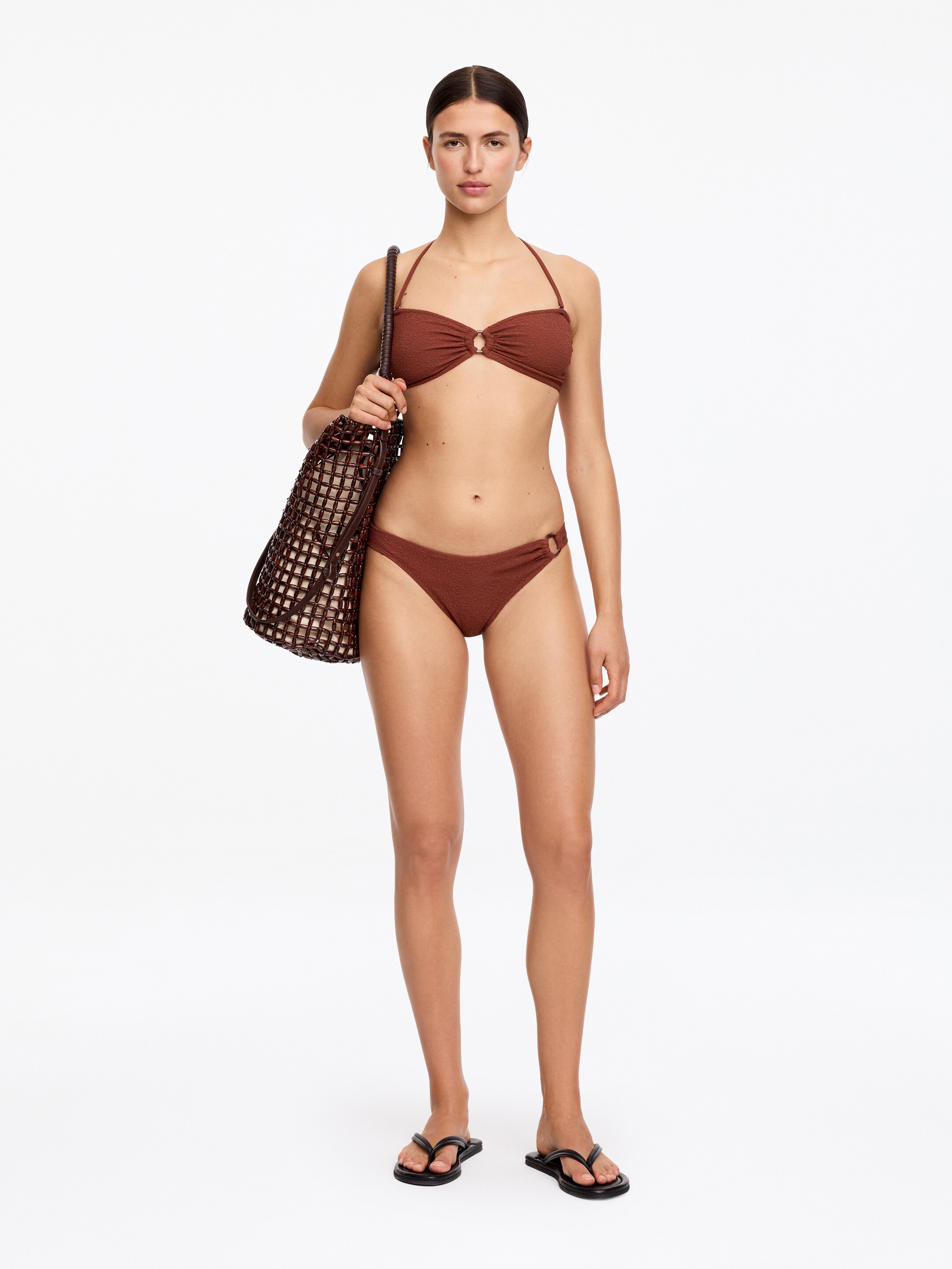 Structured Bikini Briefs-#62433C-19412