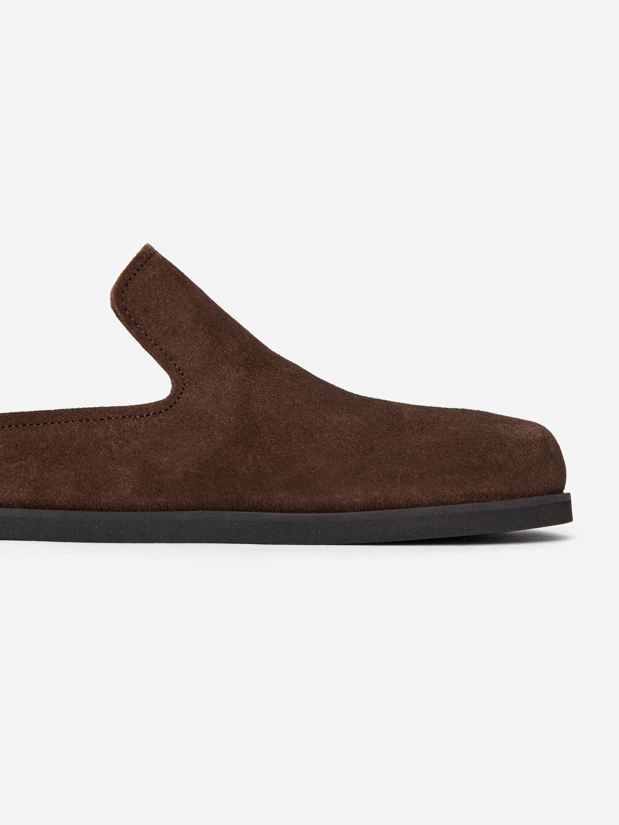 Agrandir l'image: Mules en daim - Marron - FEMME | H&M CH 7