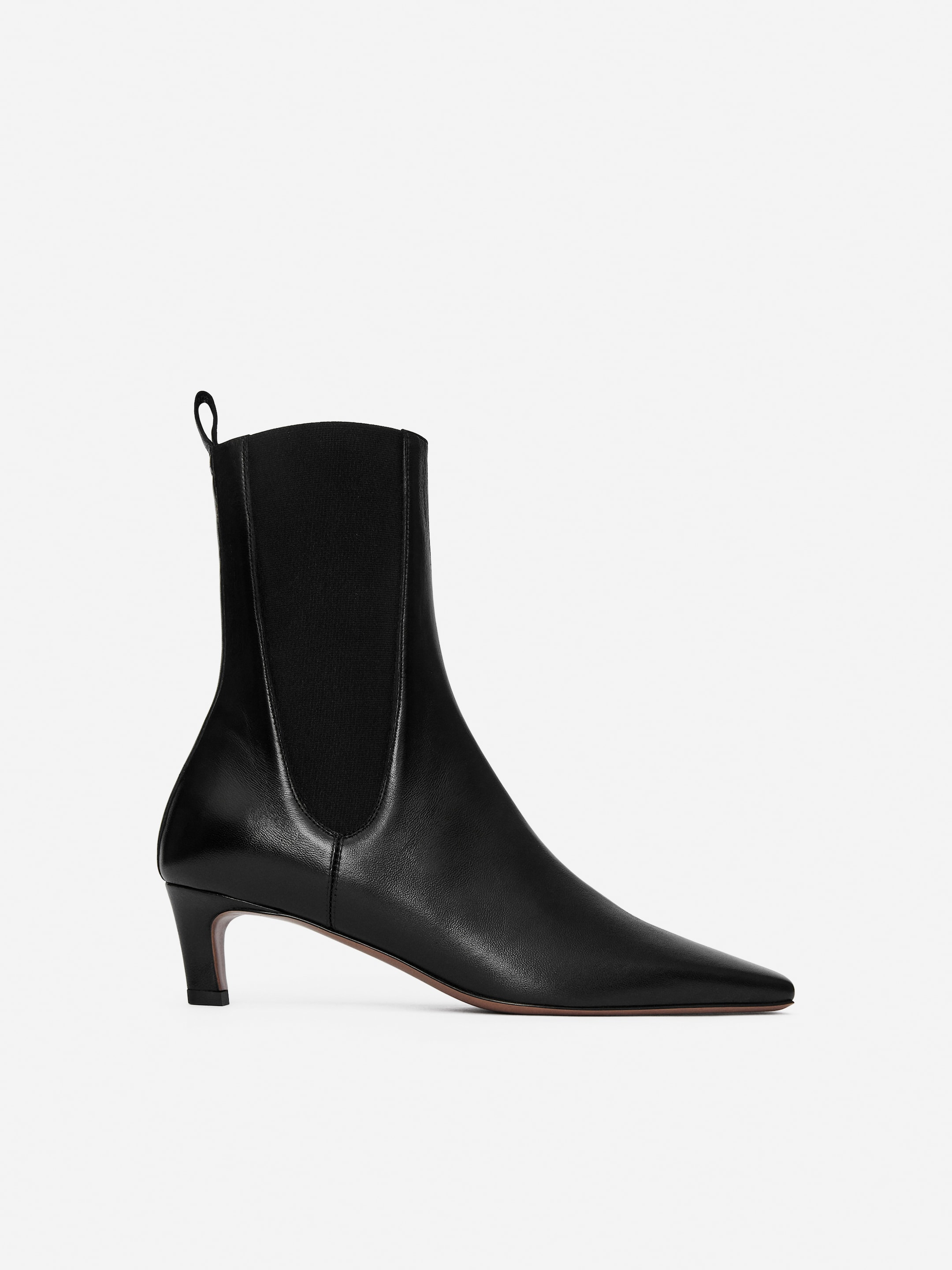 Größeres Bild anzeigen: Stiefeletten mit eckiger Zehenpartie - Schwarz - Ladies | H&M AT 3