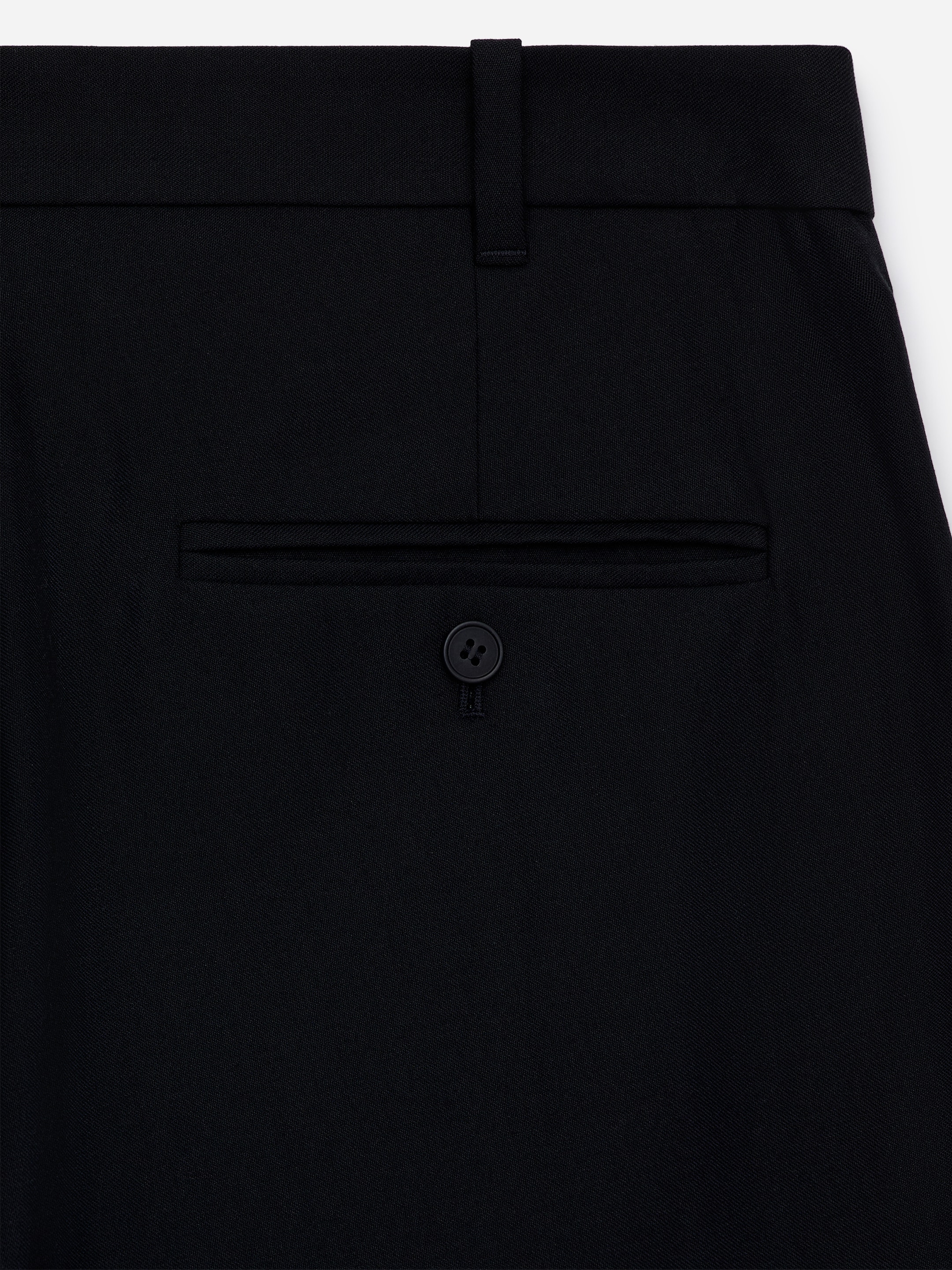Lockere Hose aus Wolle und Baumwolle - Dunkelblau - Relaxed Fit - Men - StillMedia/DescriptiveStillLife - 2