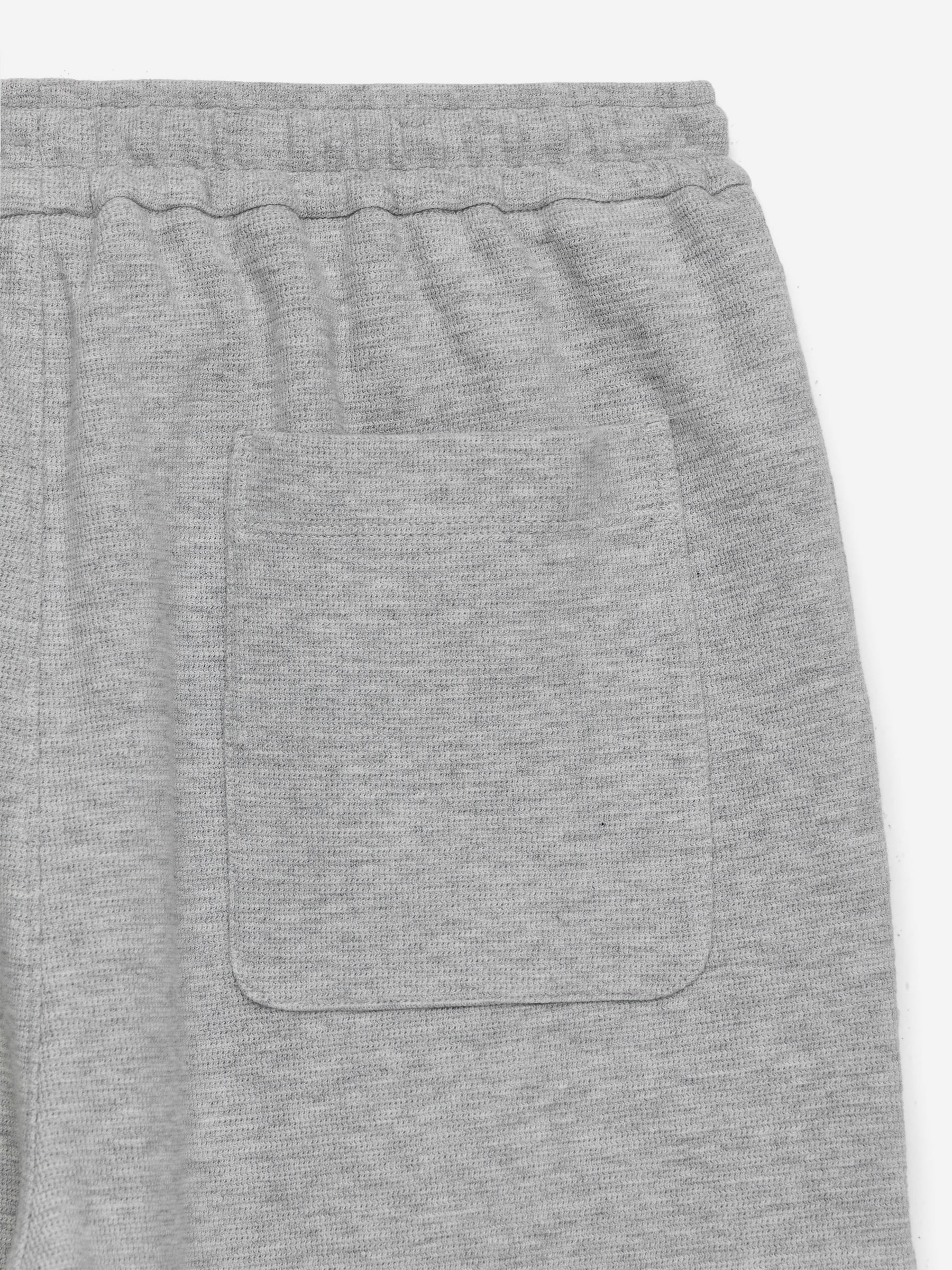 Textured Sweatpants - Grey Melange - Loose fit - Men - StillMedia/DescriptiveDetail - 2