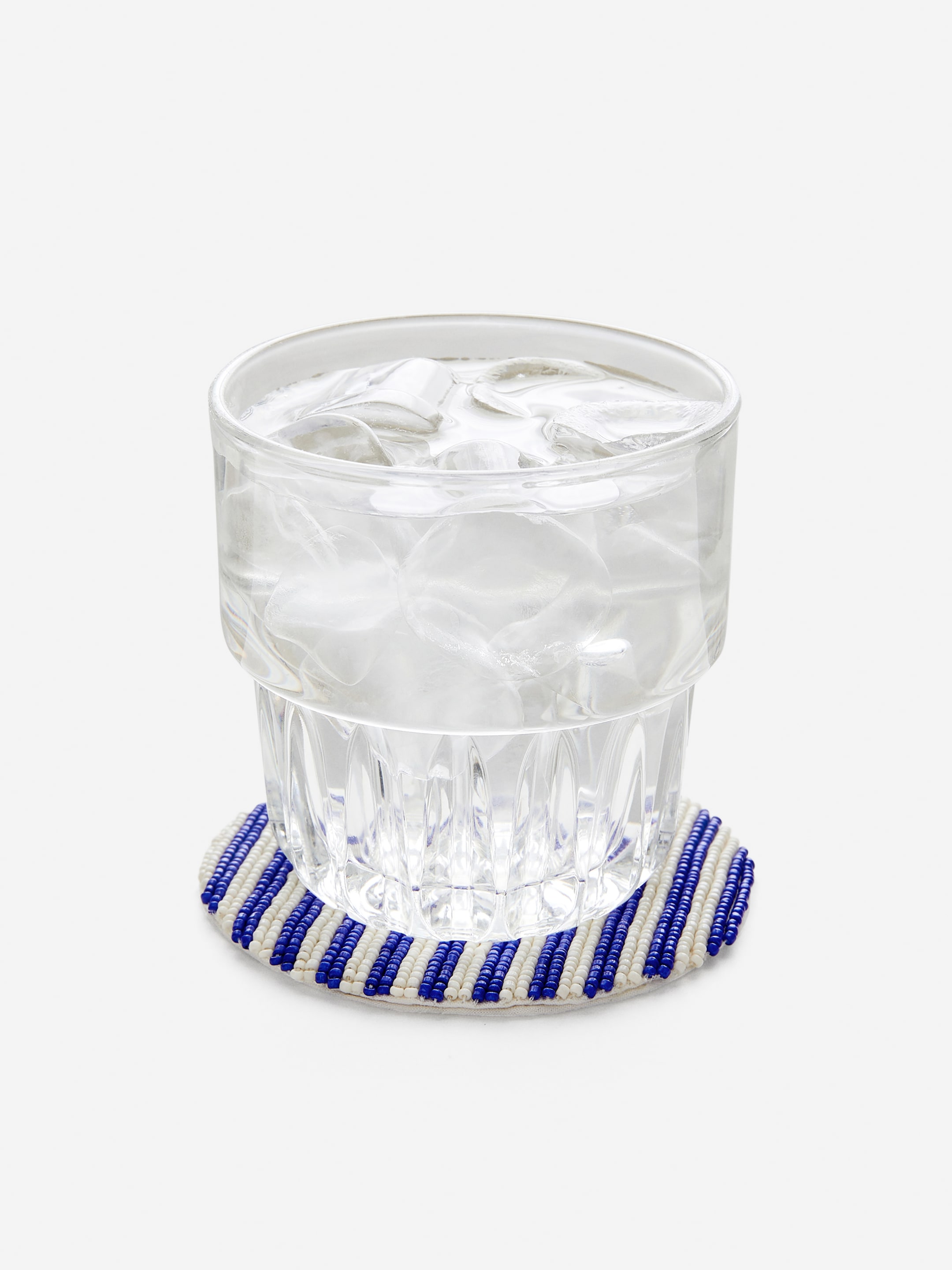 Glass Bead Coaster - Blue/White - Homeware - StillMedia/DescriptiveDetail - 3
