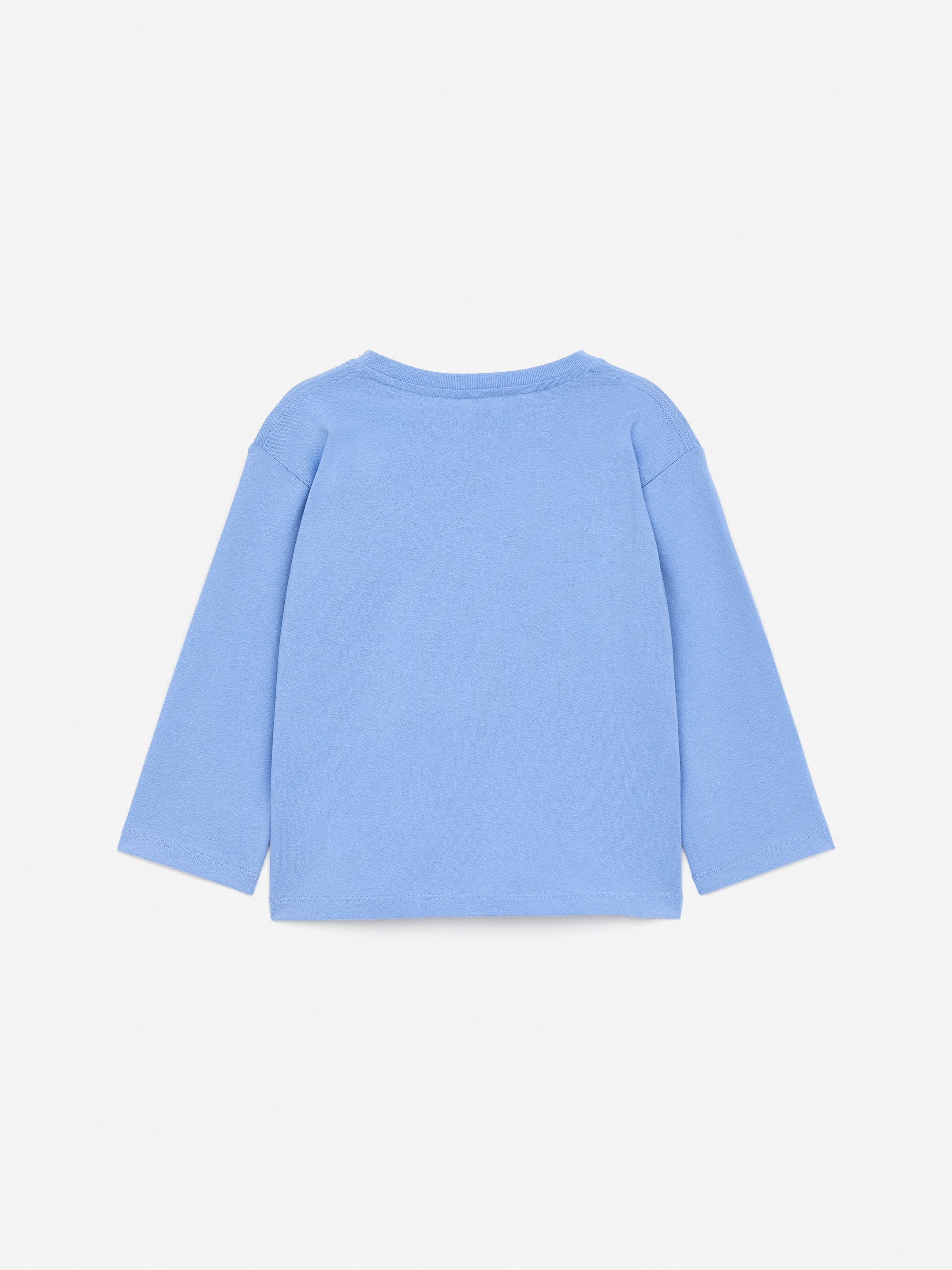 Long-Sleeve T-Shirt - Blue/Grasshopper - Loose fit - Children - StillMedia/DescriptiveStillLife - 3