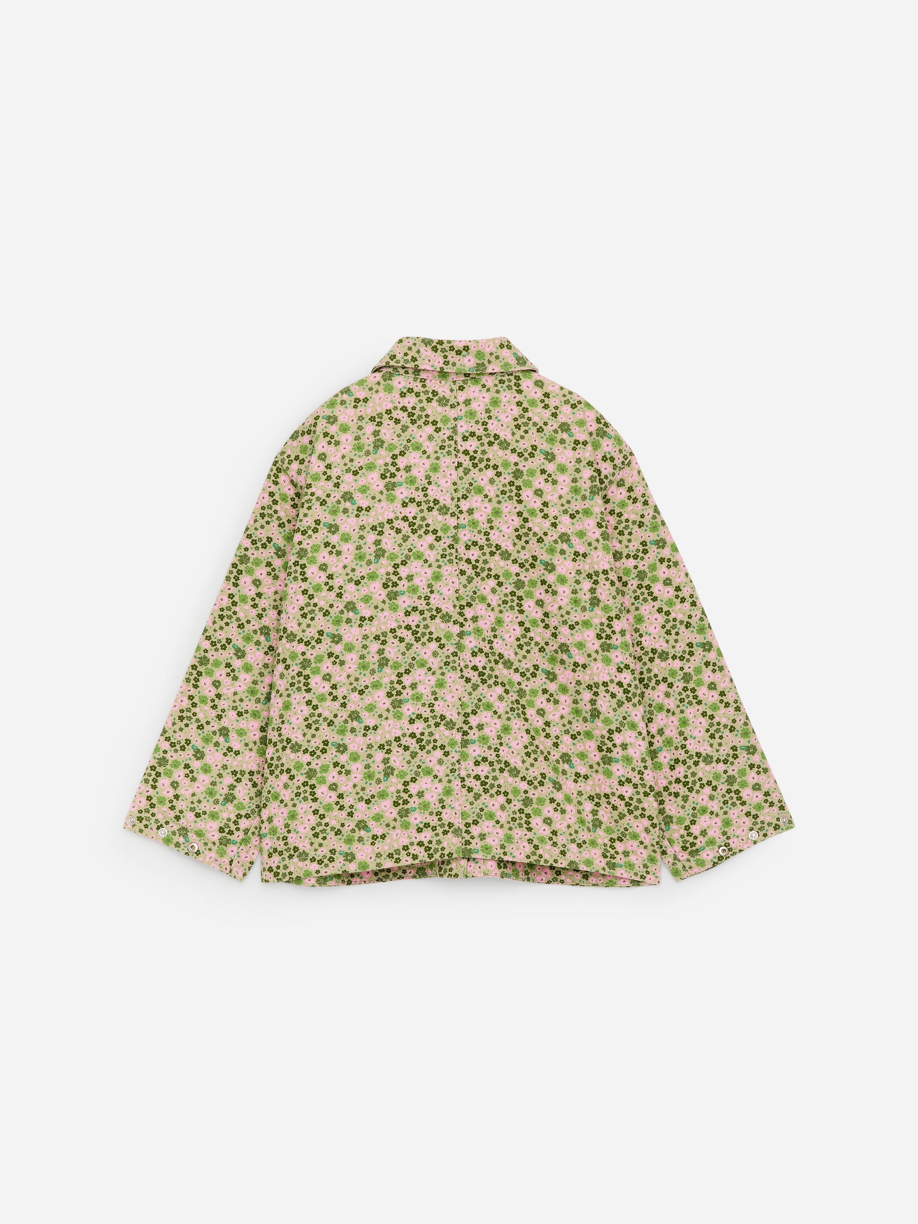 Veste trapèze en jean - Vert/Rose - Regular fit - Enfant - StillMedia/DescriptiveStillLife - 2