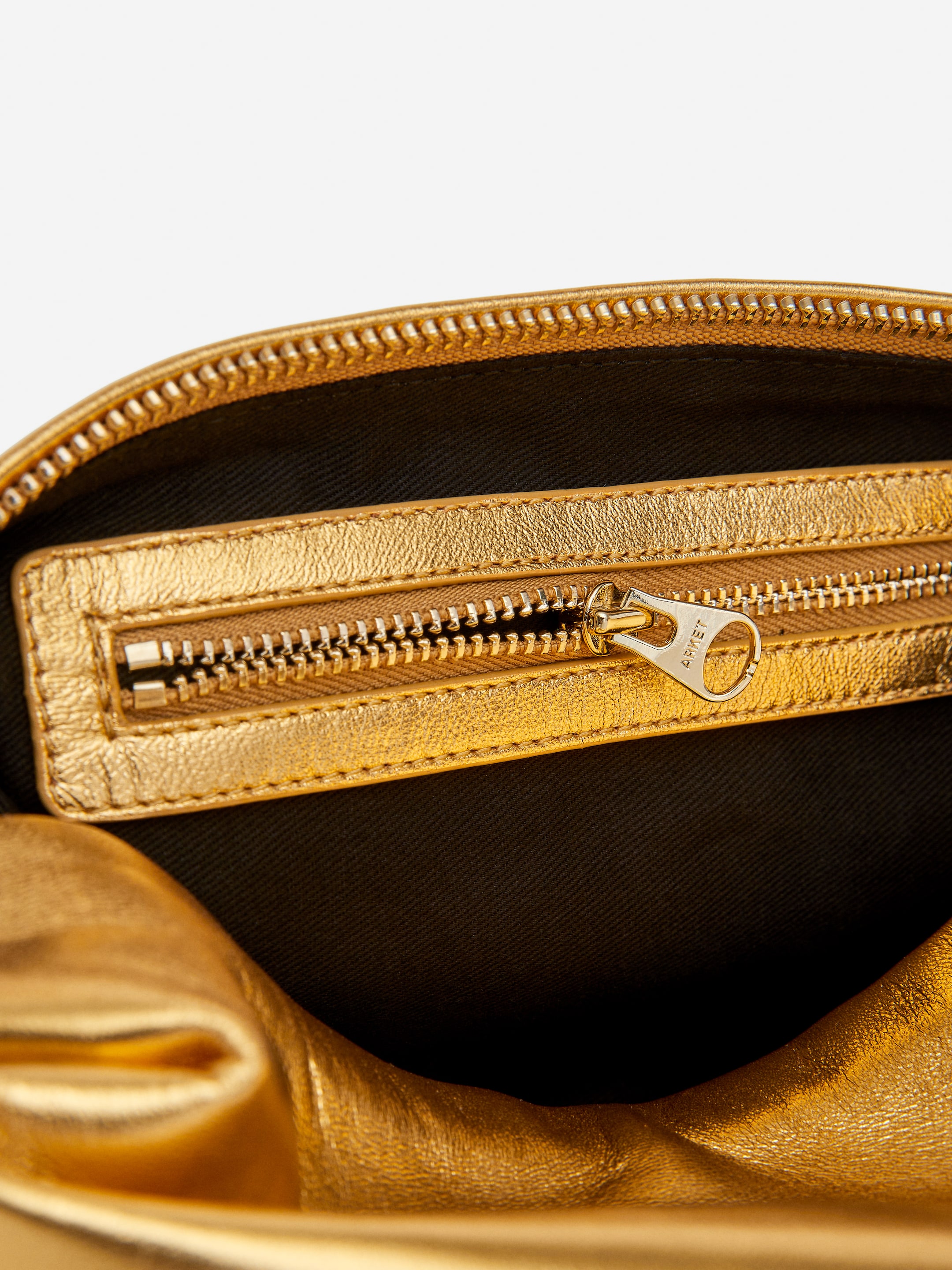 Sac en cuir à bandoulière - Or - Femme - StillMedia/DescriptiveDetail - 4