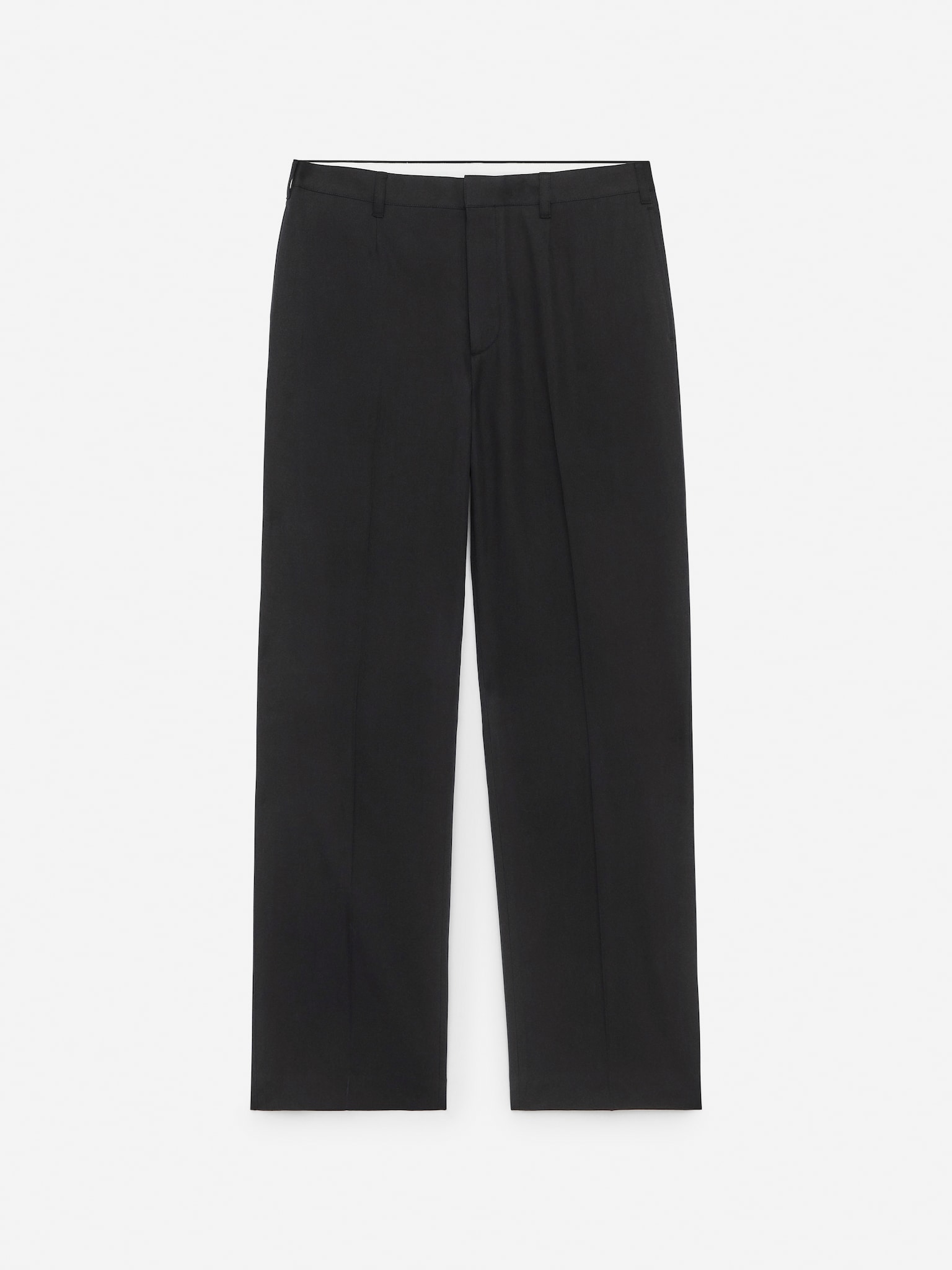 Pantalones wide fit sastre - Negro