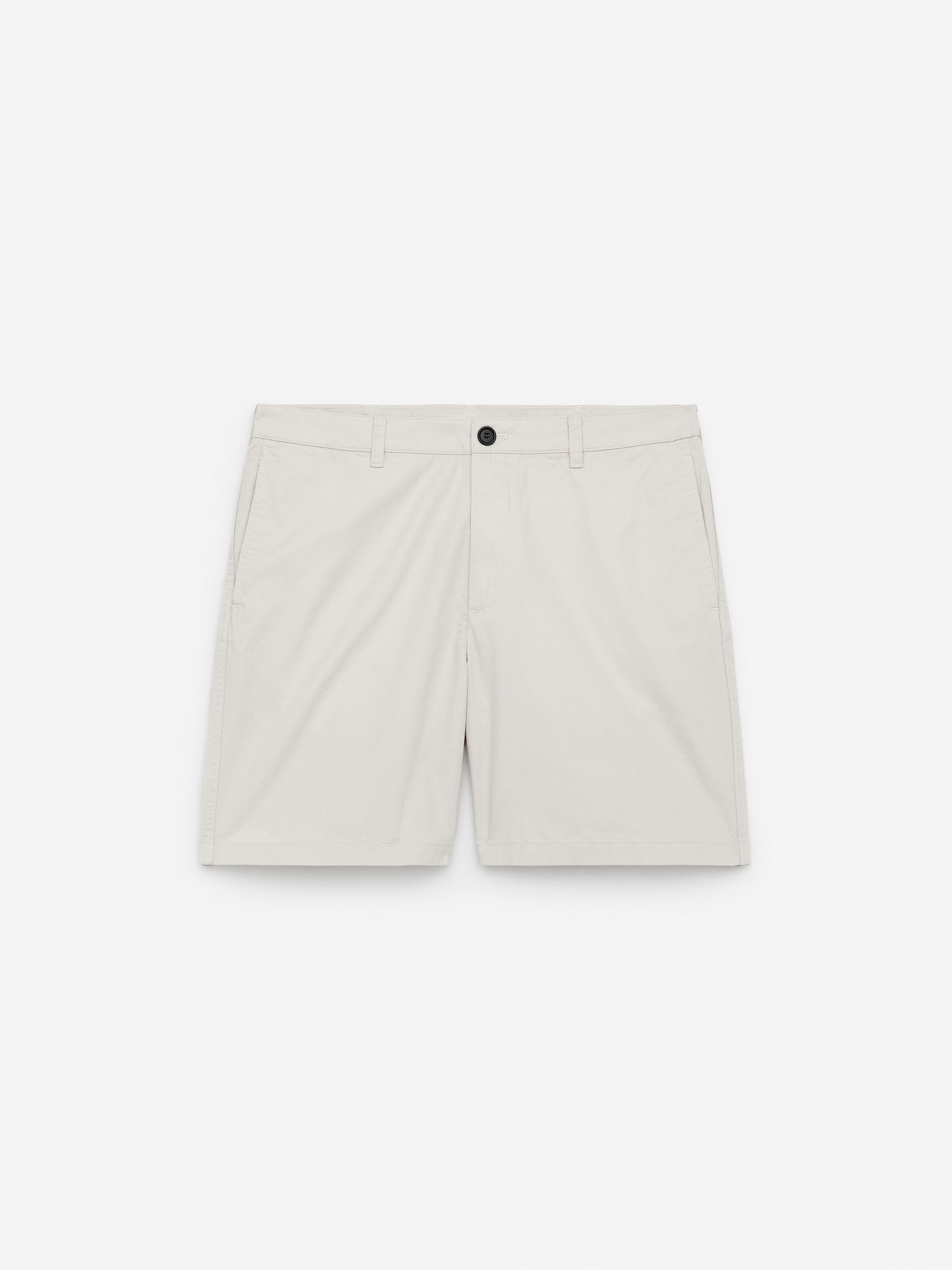 Short en coton - Beige clair/Bleu foncé/Vert kaki/Vert foncé - 2