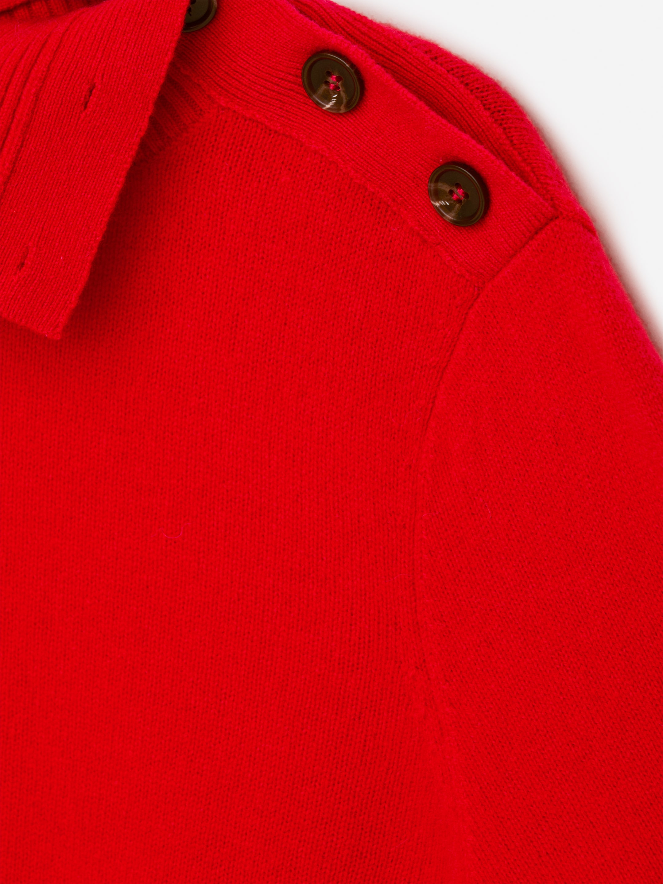 Weicher Rollkragenpullover aus Merinowolle - Rot - Slim Fit - Women - StillMedia/DescriptiveDetail - 3