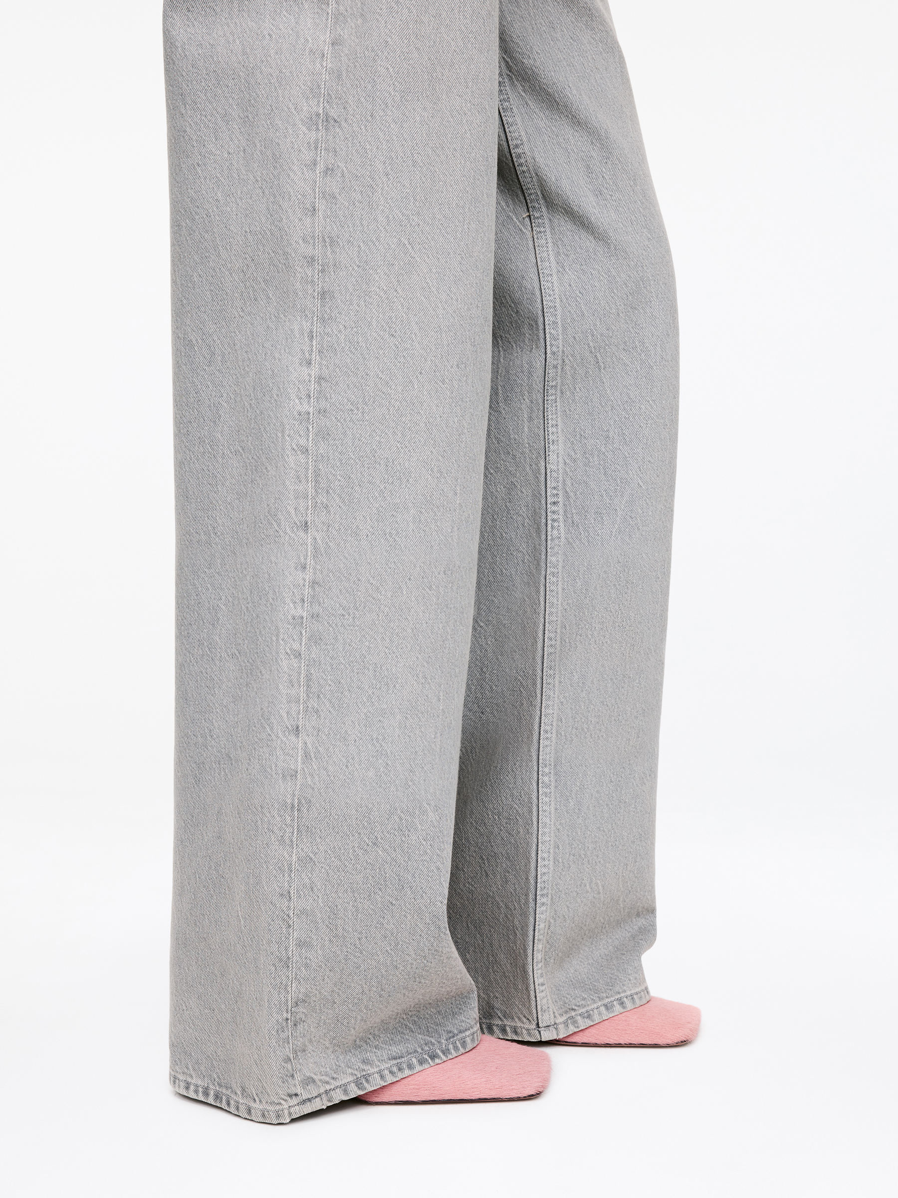 Pony-Hair Effect Leather Pumps - Pink - Women - StillMedia/Lookbook - 7