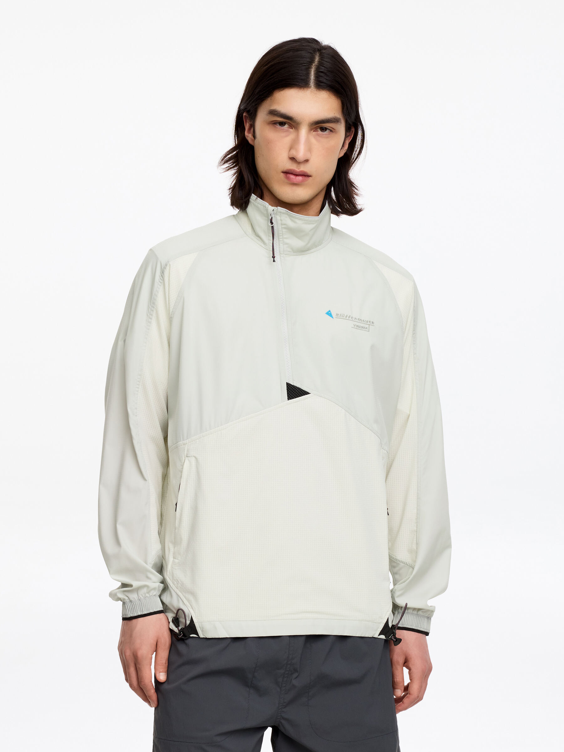 Anorak Vigner Klättermusen - Azul Mercury-verde Cristal - Corte estándar - Men - StillMedia/Lookbook - 9