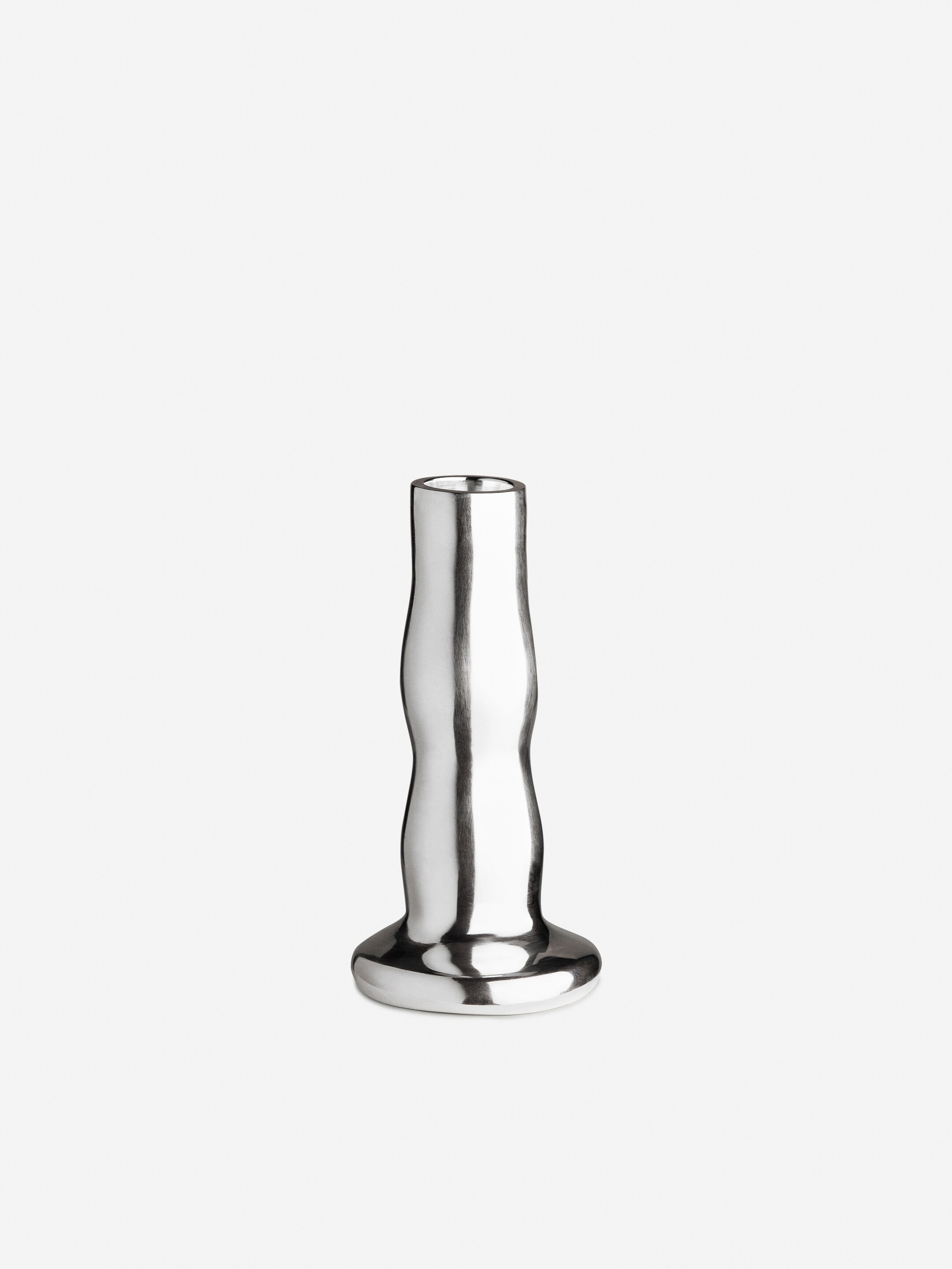 Silverpläterad ljusstake, 13 cm - Silver - Homeware - StillMedia/DescriptiveStillLife - 1