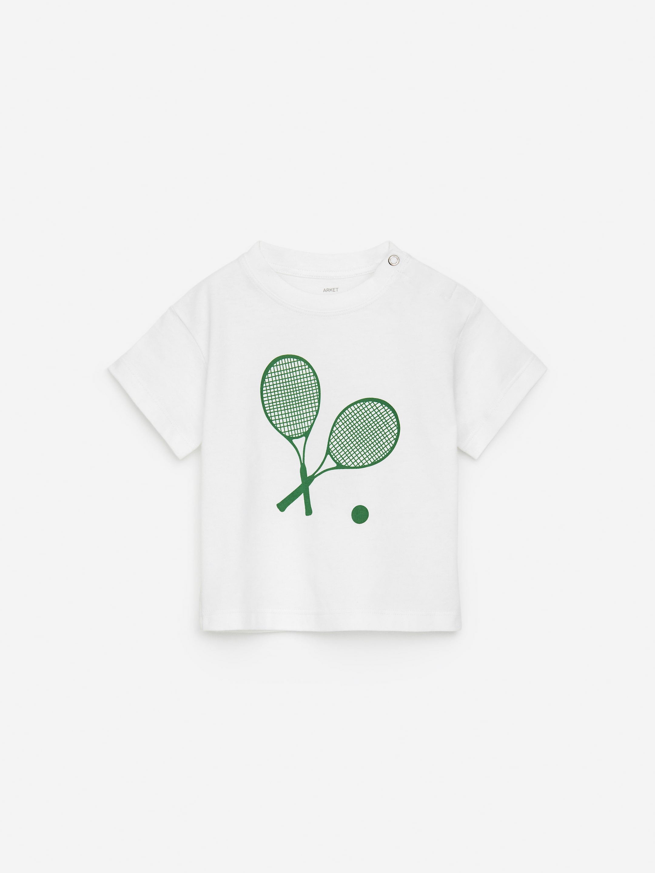 Zobrazit větší obrázek: Tričko s krátkým rukávem - Bílá/Zelená - DĚTI | H&M CZ 1