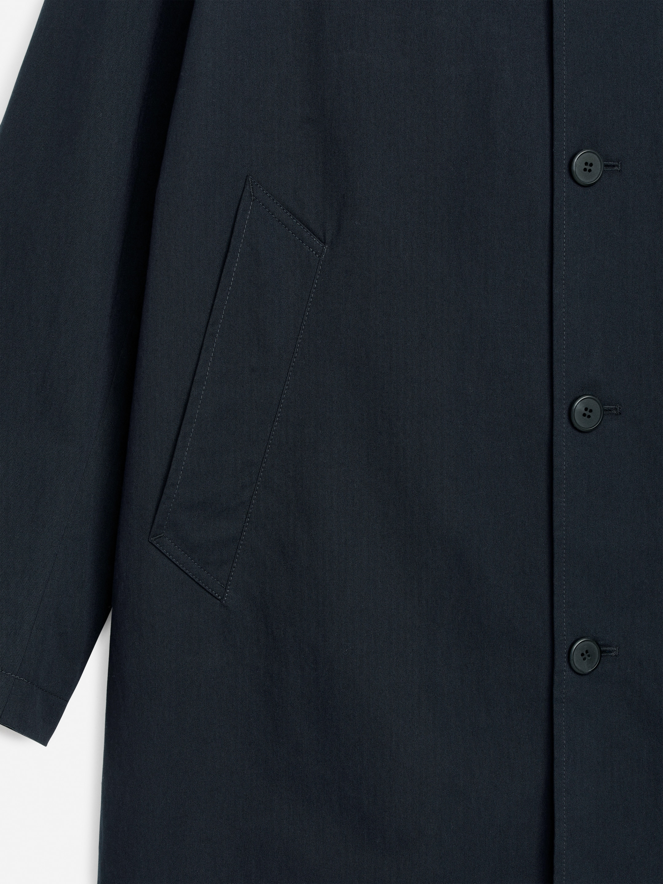 Car Coat - Dark Blue - Loose fit - Men - StillMedia/DescriptiveDetail - 2