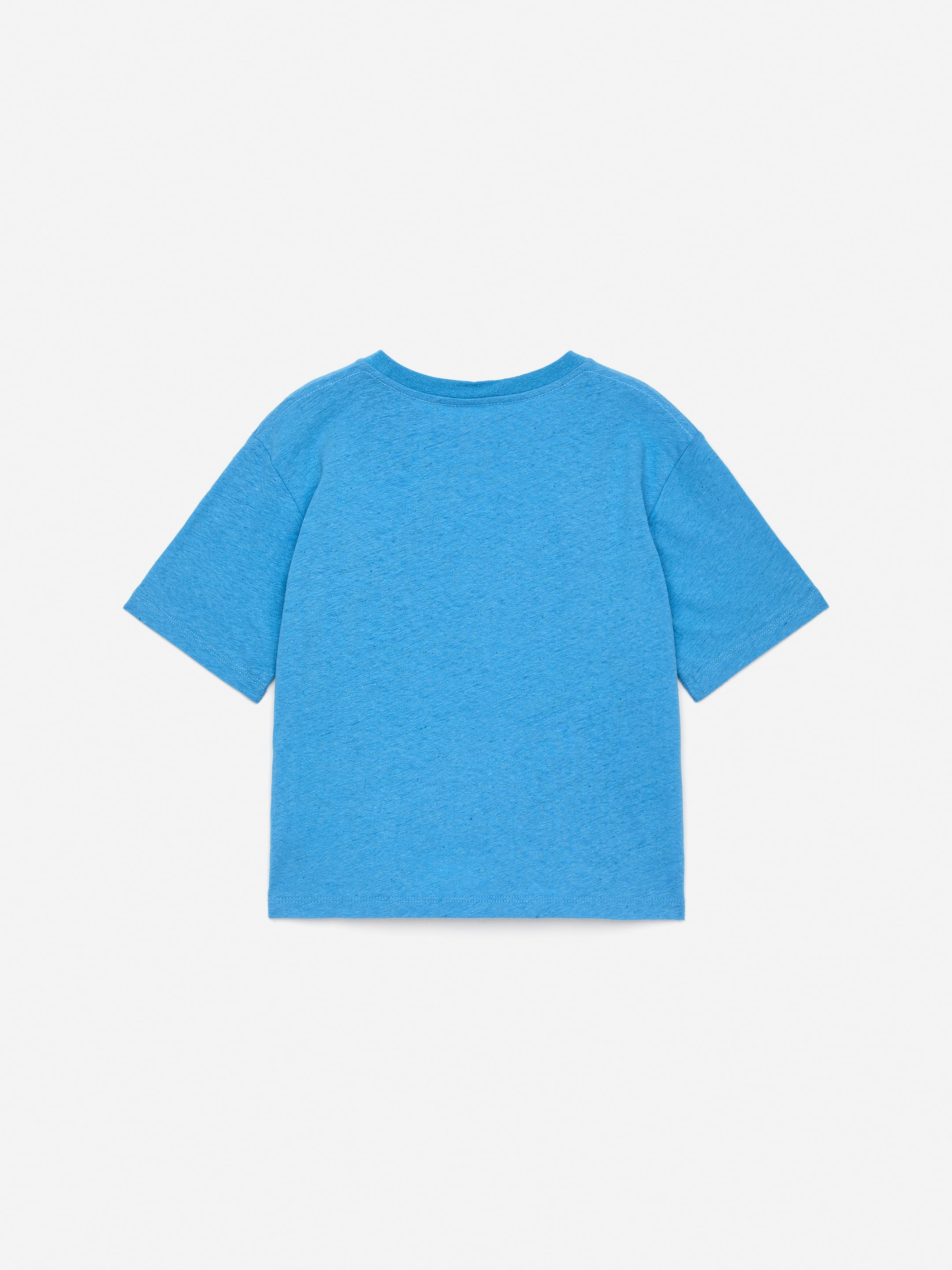 Agrandir l'image: T-shirt en coton et lin - Turquoise - ENFANT | H&M FR 2