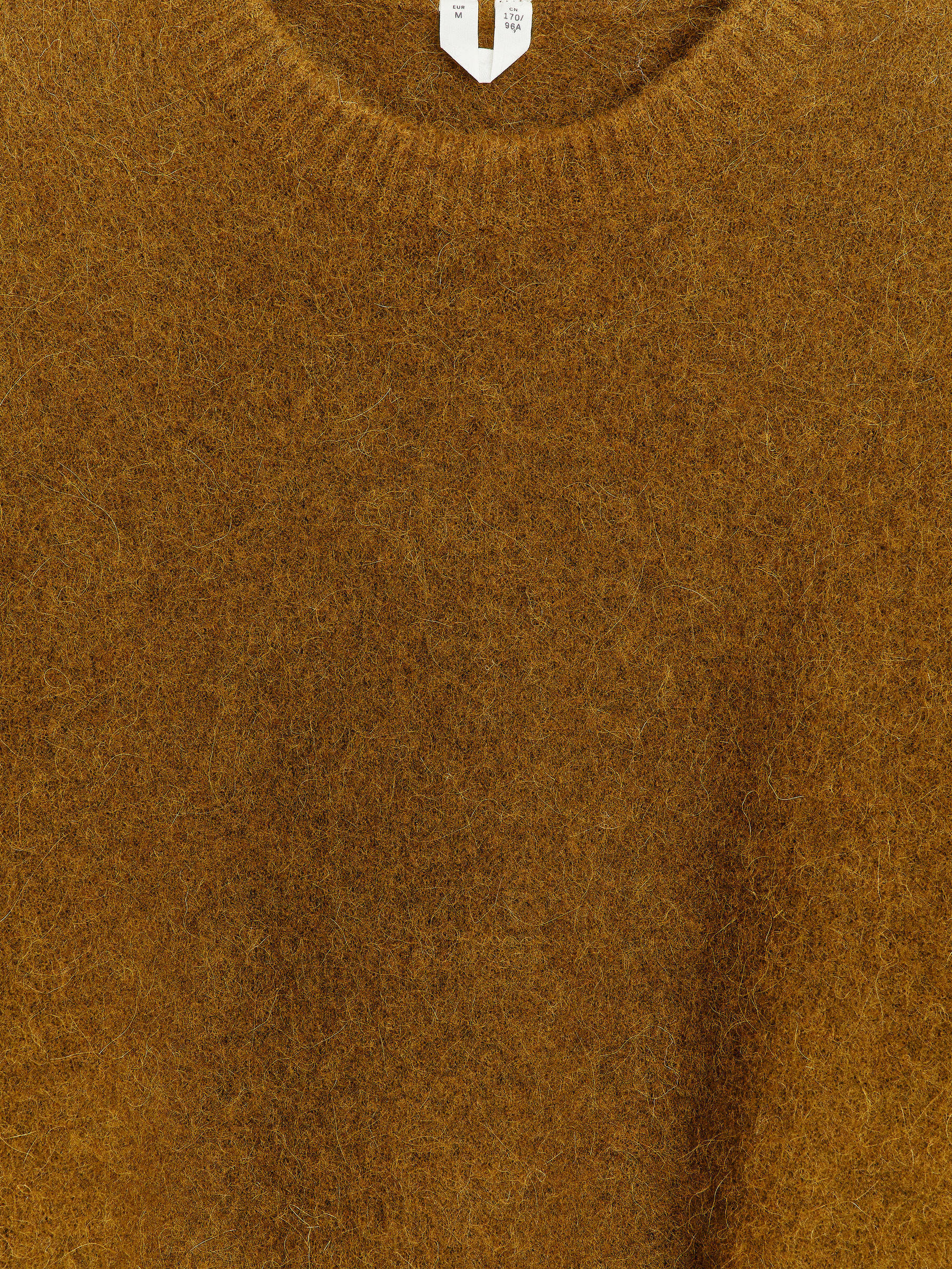 Alpaca-Wool Blend Jumper - Dark Yellow - Oversized - Women - StillMedia/DescriptiveDetail - 2