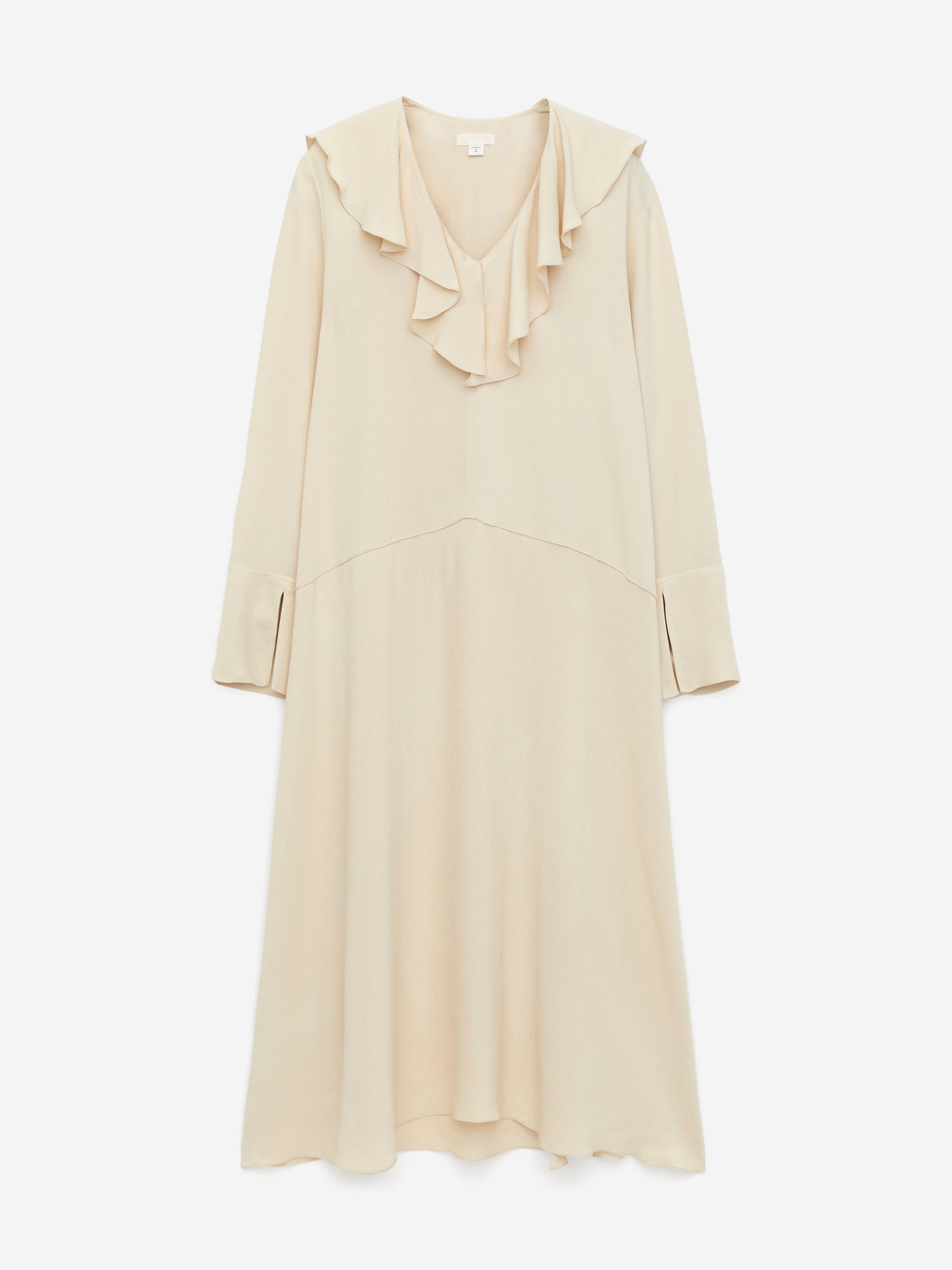 Frill-Neck Dress - Off White - Regular fit - Women - StillMedia/DescriptiveStillLife - 2