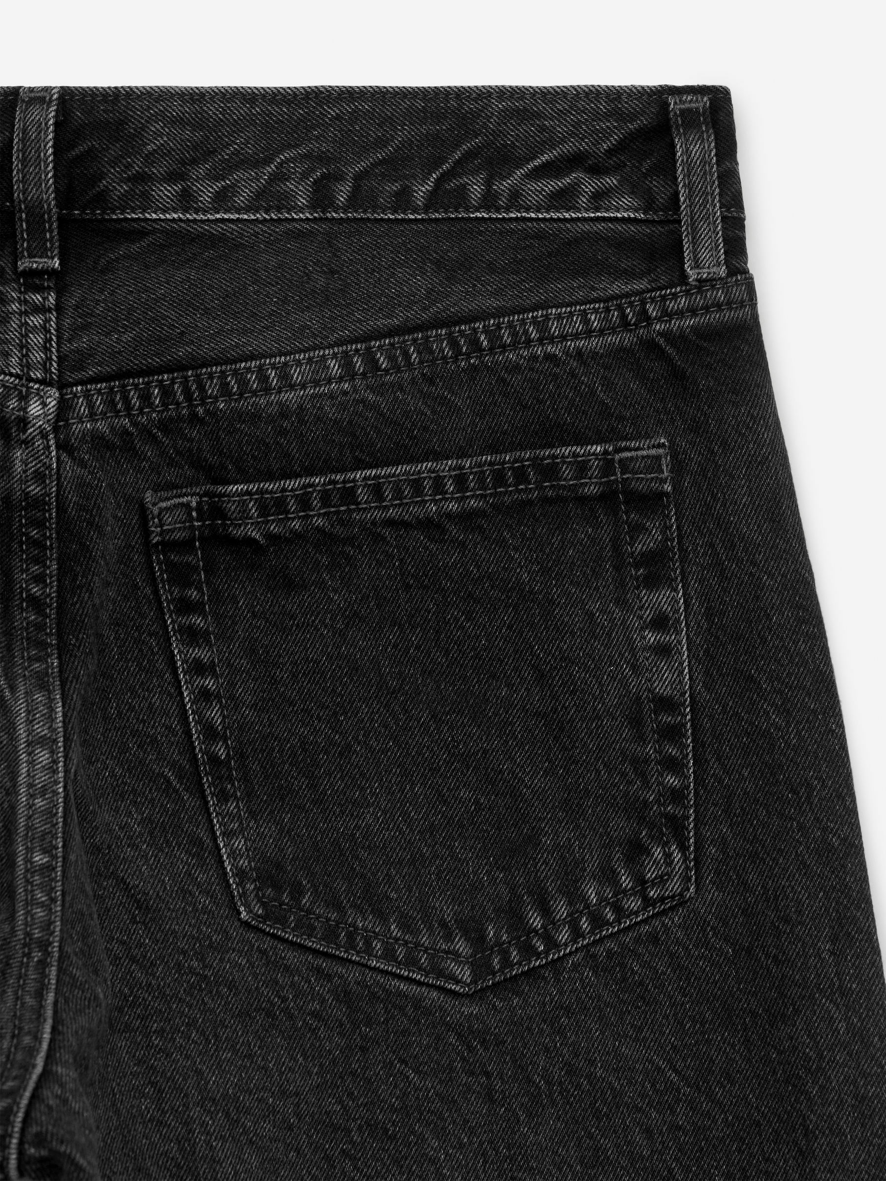 CLOUD Loose Wide Jeans - Dark Grey - Relaxed fit - Women - StillMedia/DescriptiveDetail - 1