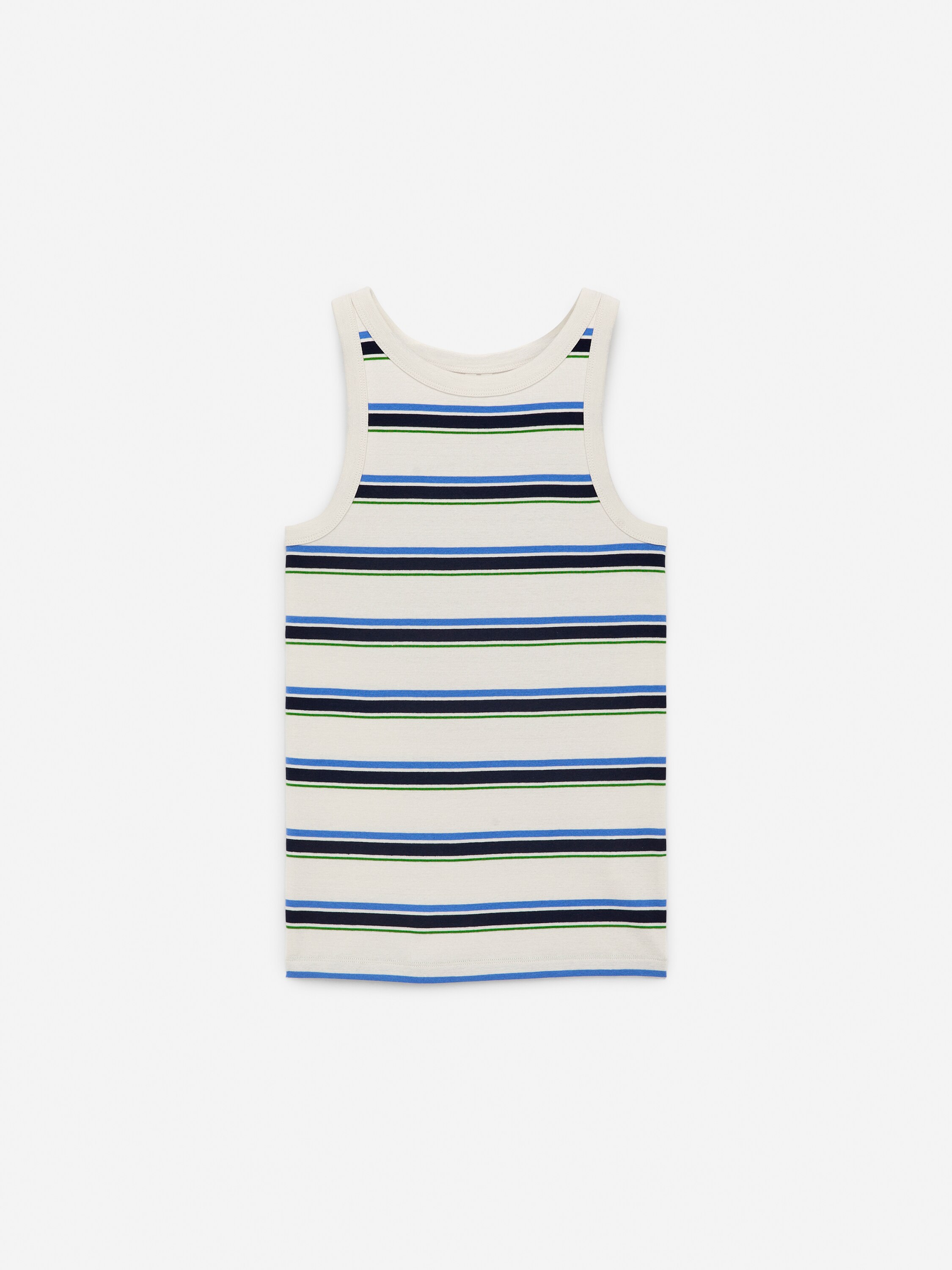 Rib Tank Top – Off White/Striped – Women – ARKET EU