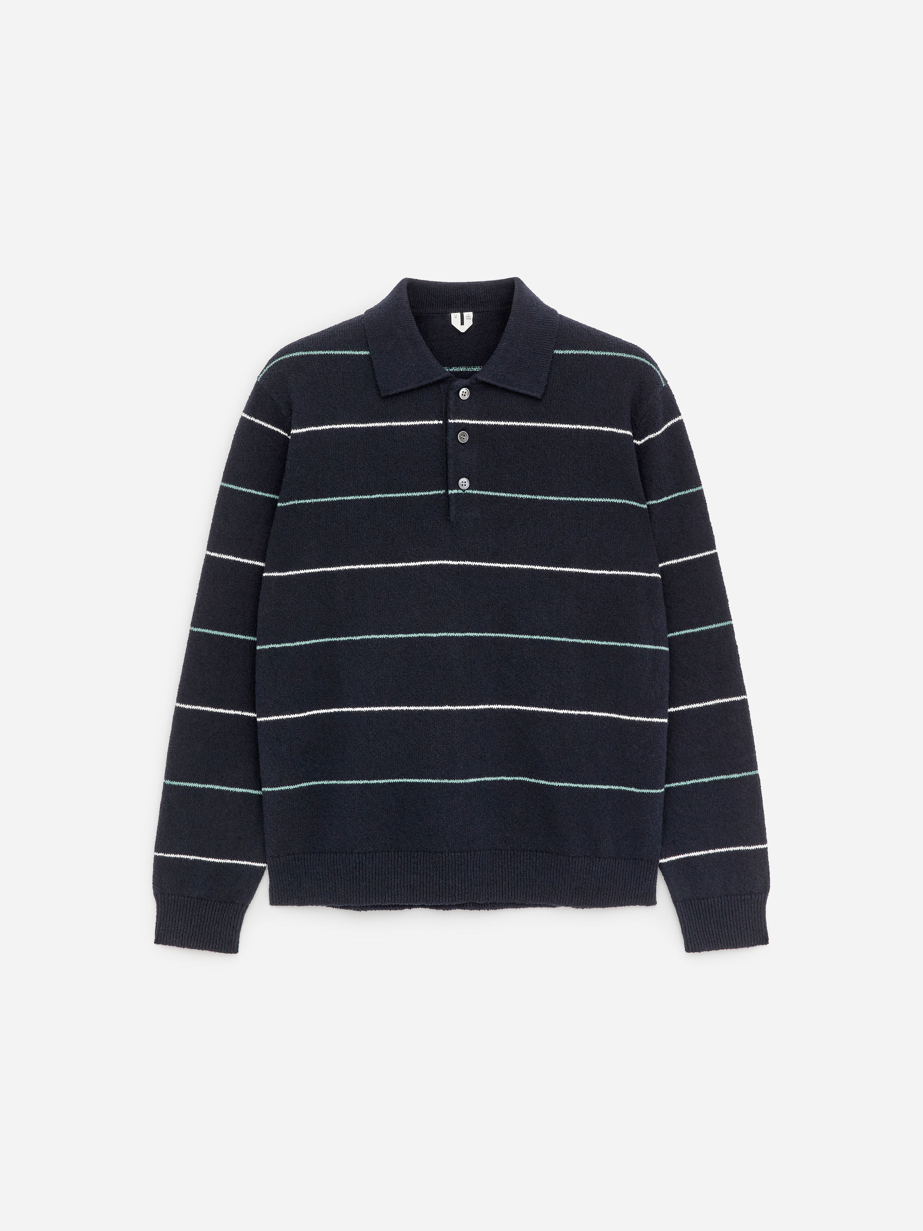 Polo de punto - Azul oscuro/rayas - Corte estándar - Men - StillMedia/DescriptiveStillLife - 2