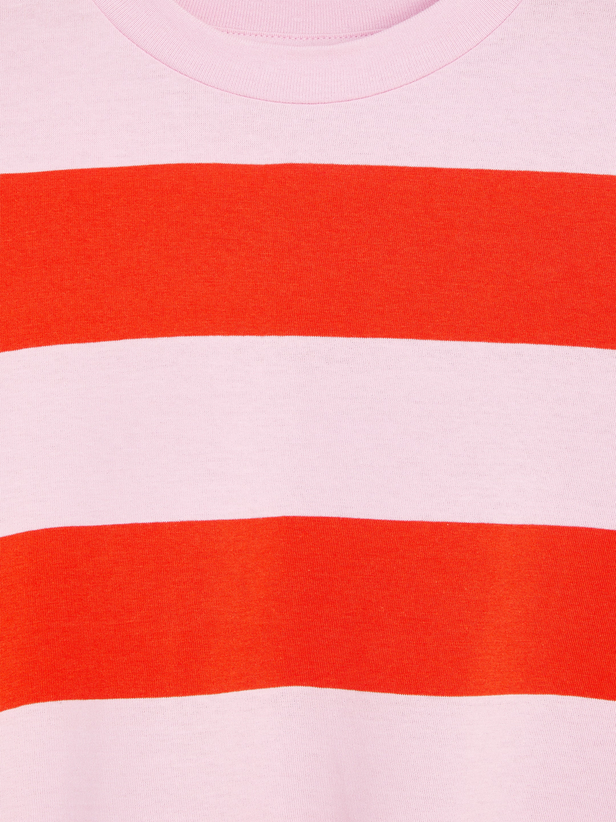 Vestido de punto con volantes - Pink/Red - Corte relajado - Children - StillMedia/DescriptiveDetail - 2