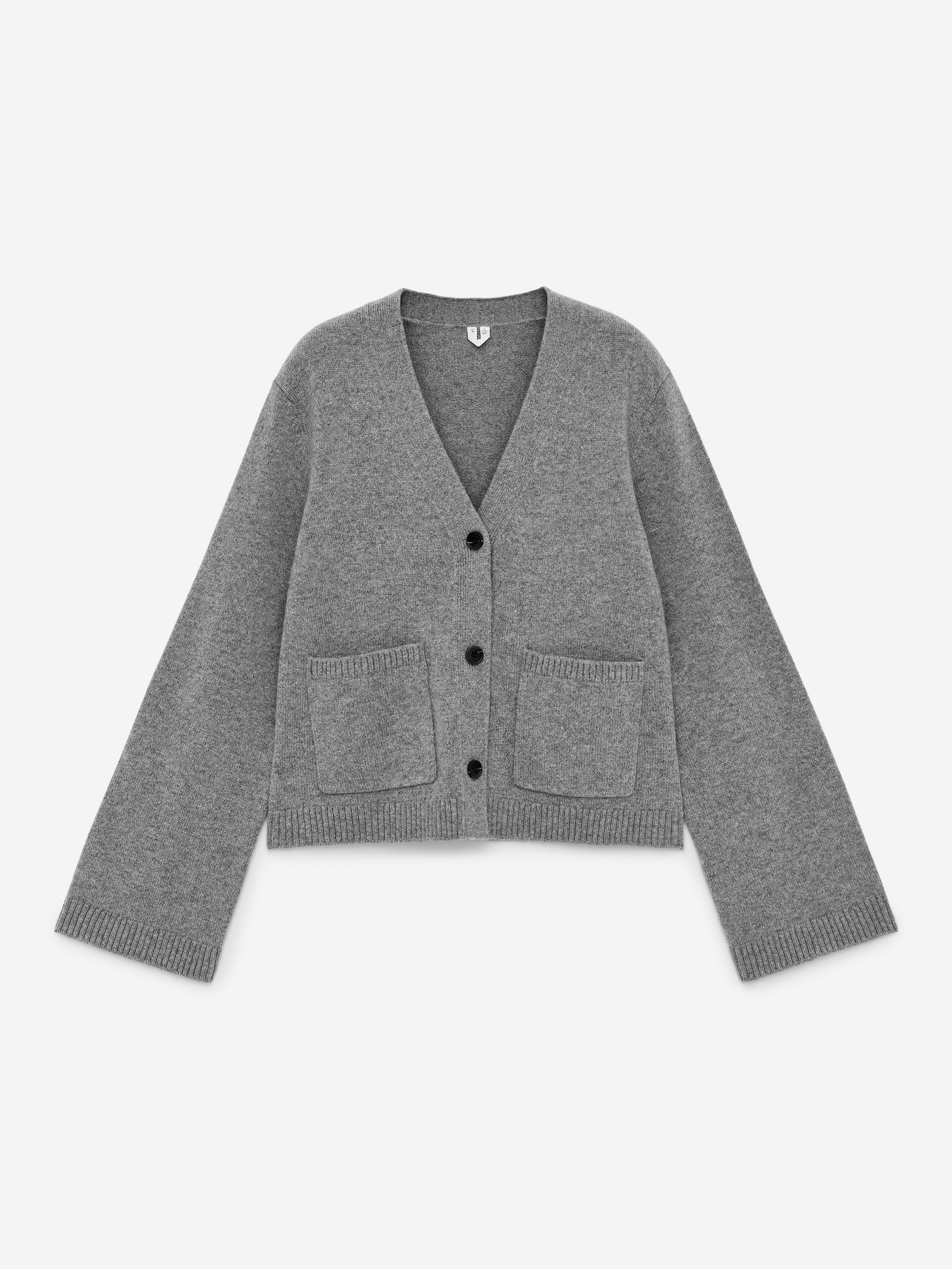 Se større billede: Cardigan i uld - grå - DAME | H&M DK 1