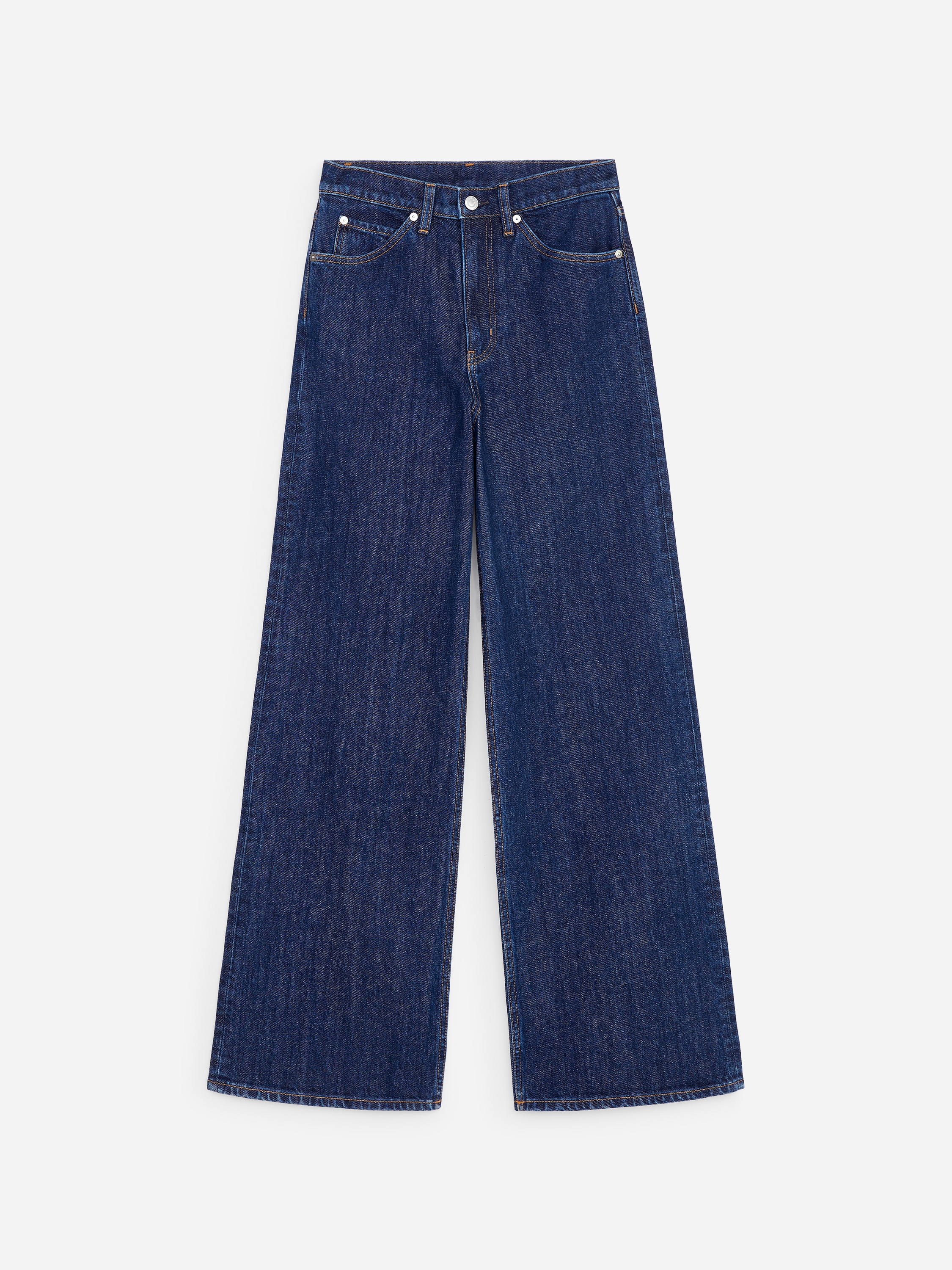 Blugi evazați LUPINE - Albastru/Albastru Deschis/Albastru Deschis/Alb Off White/Dark Blue/Negru