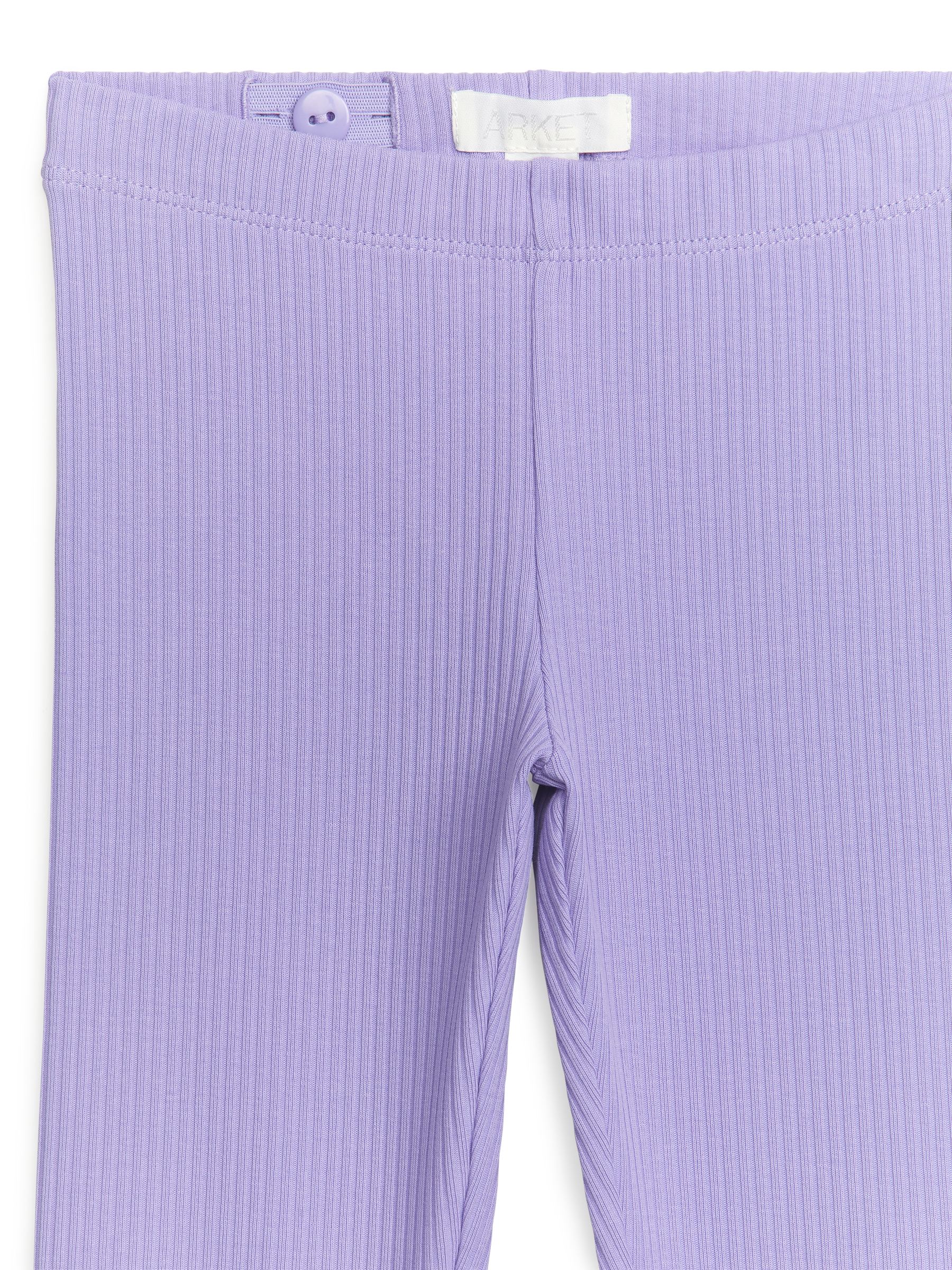 Gerippte Jersey-Leggings - Flieder - Regular Fit - Kinder - StillMedia/DescriptiveDetail - 2