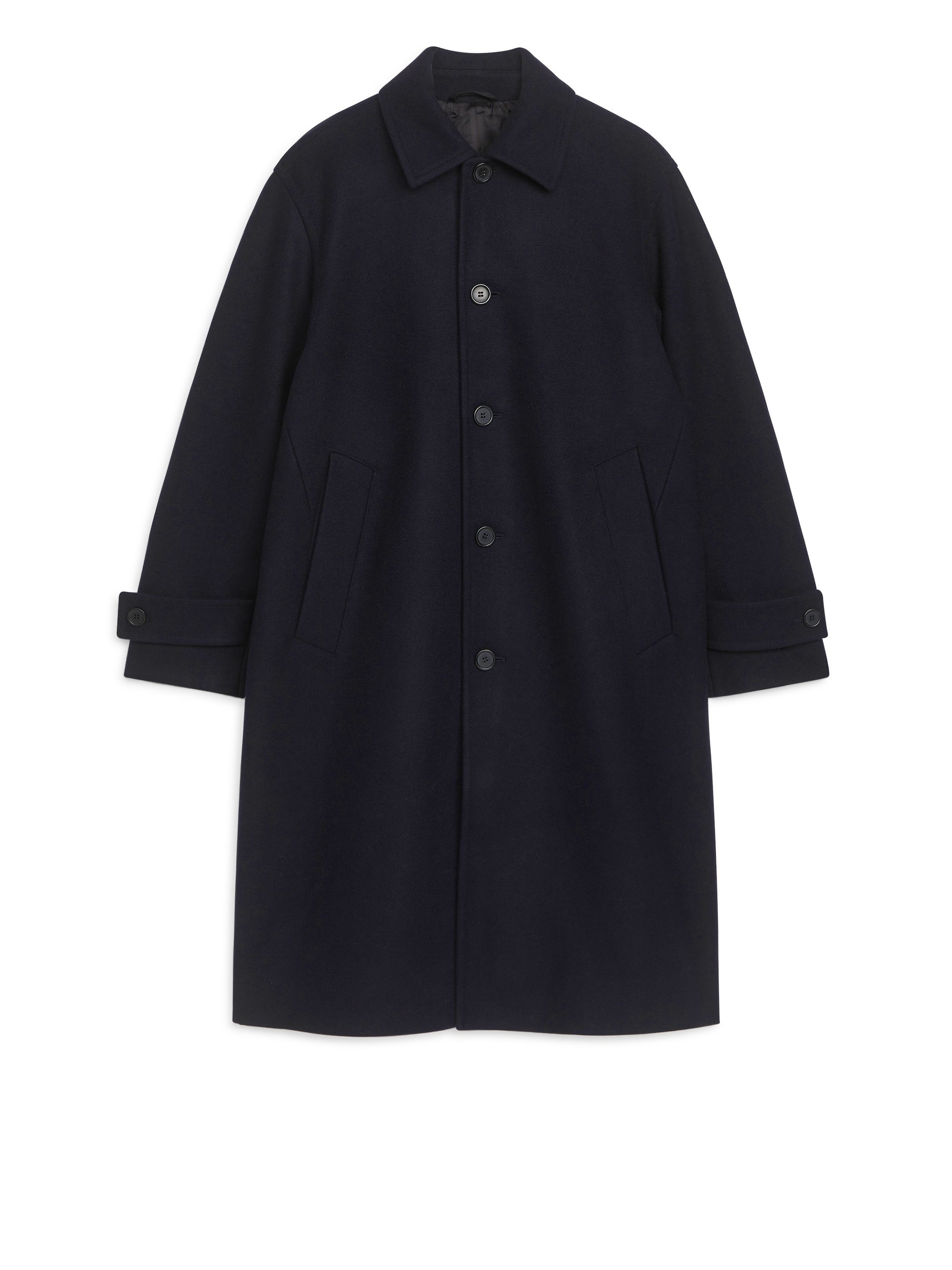 Cappotto Melton pesante - Blu scuro - Oversize - Men - StillMedia/DescriptiveStillLife - 2