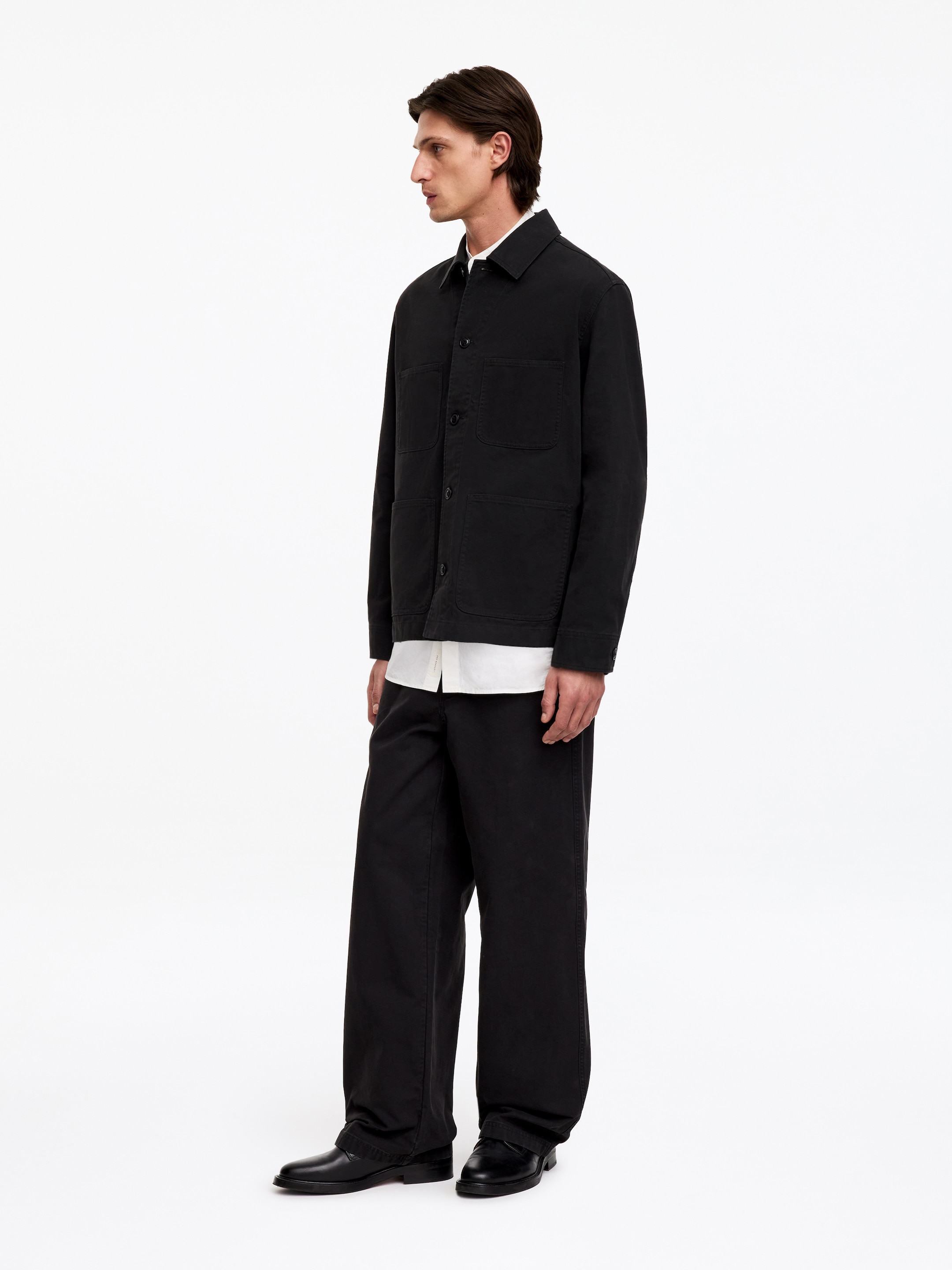 Overshirt utility - Nero - Regular fit - men - StillMedia/Lookbook - 3
