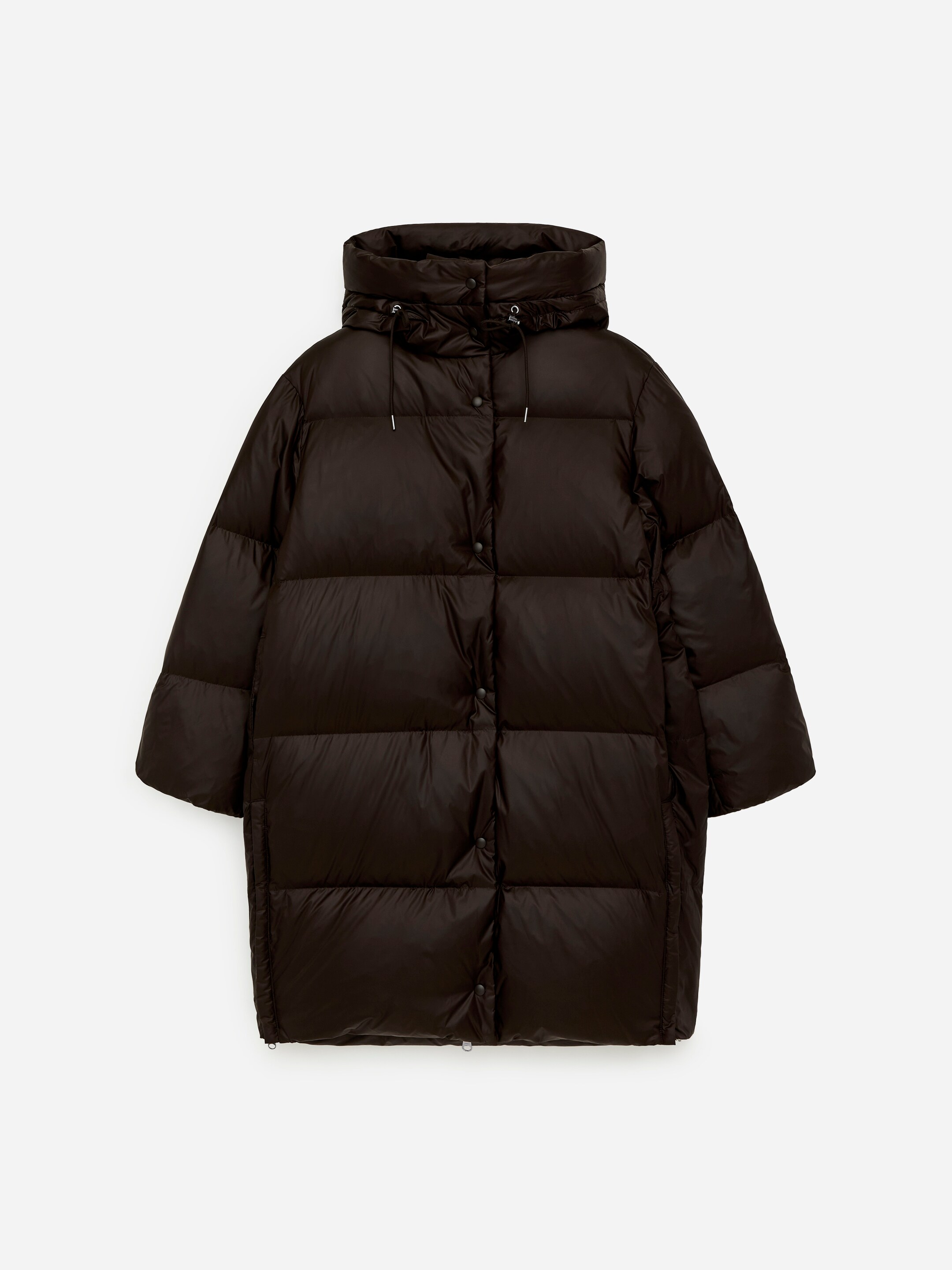 Vezi imaginea mai mare: Palton lung cu puf reciclat - Maro - FEMEI | H&M RO 5