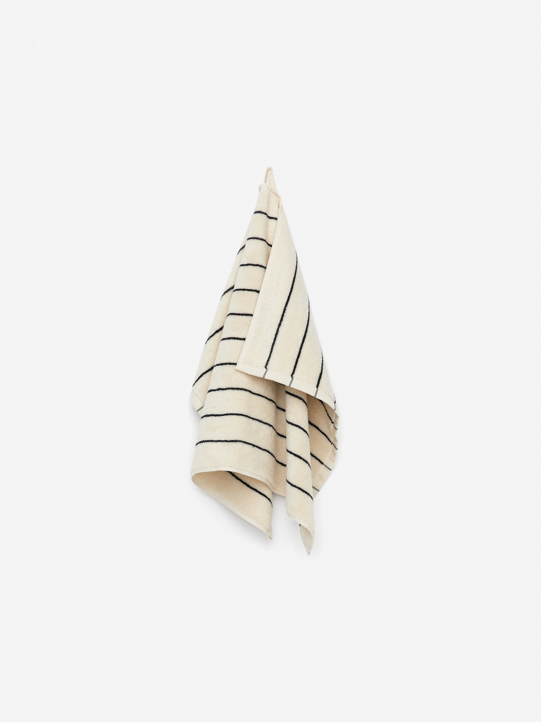 Zobacz większy obraz: Ręcznik do rąk 50 cm x 70 cm - Złamana biel/Czarny - HOME | H&M PL 1
