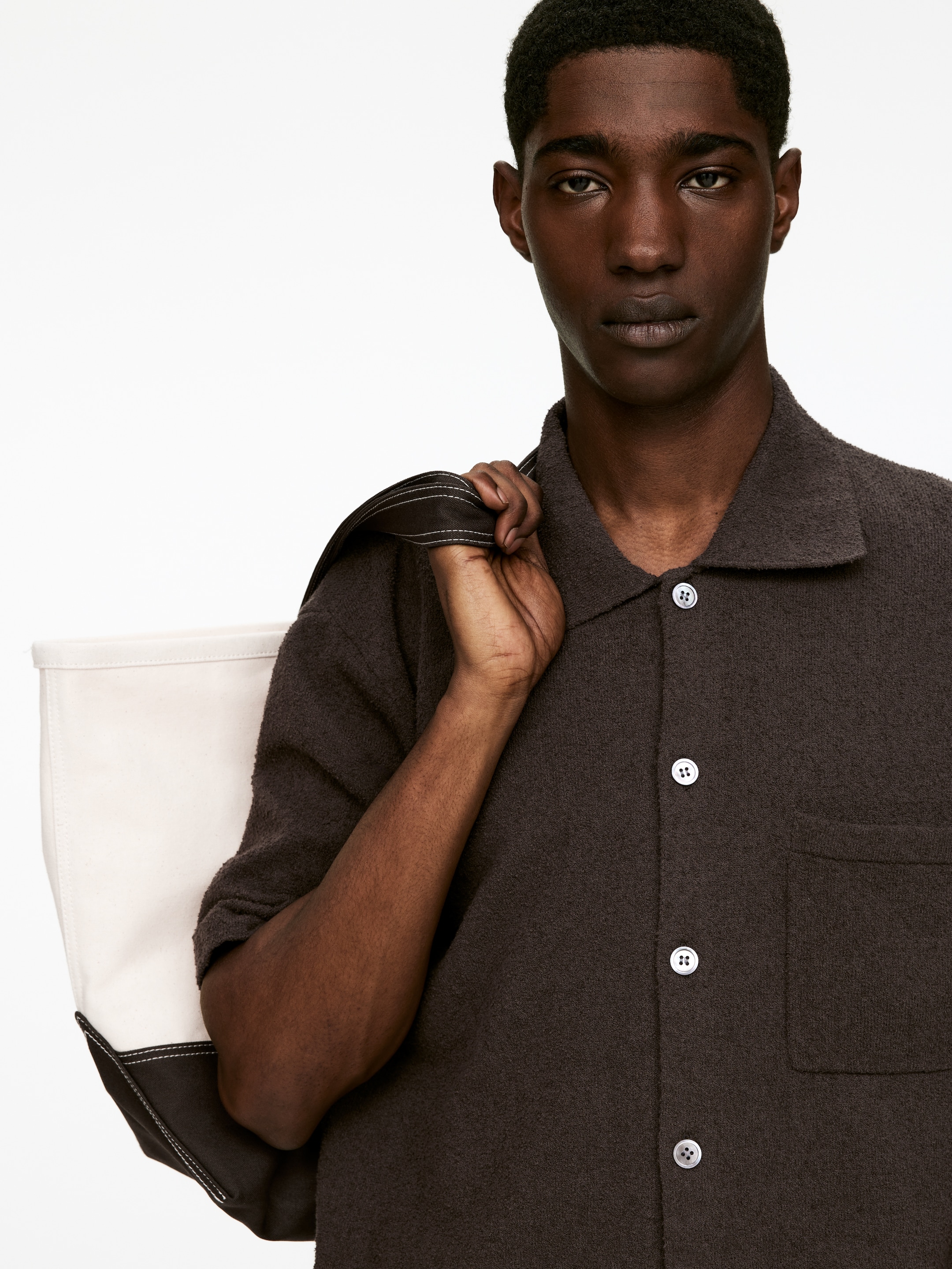 Zobrazit větší obrázek: Jemně pletené polotričko - Brown - MUŽI | H&M CZ 2