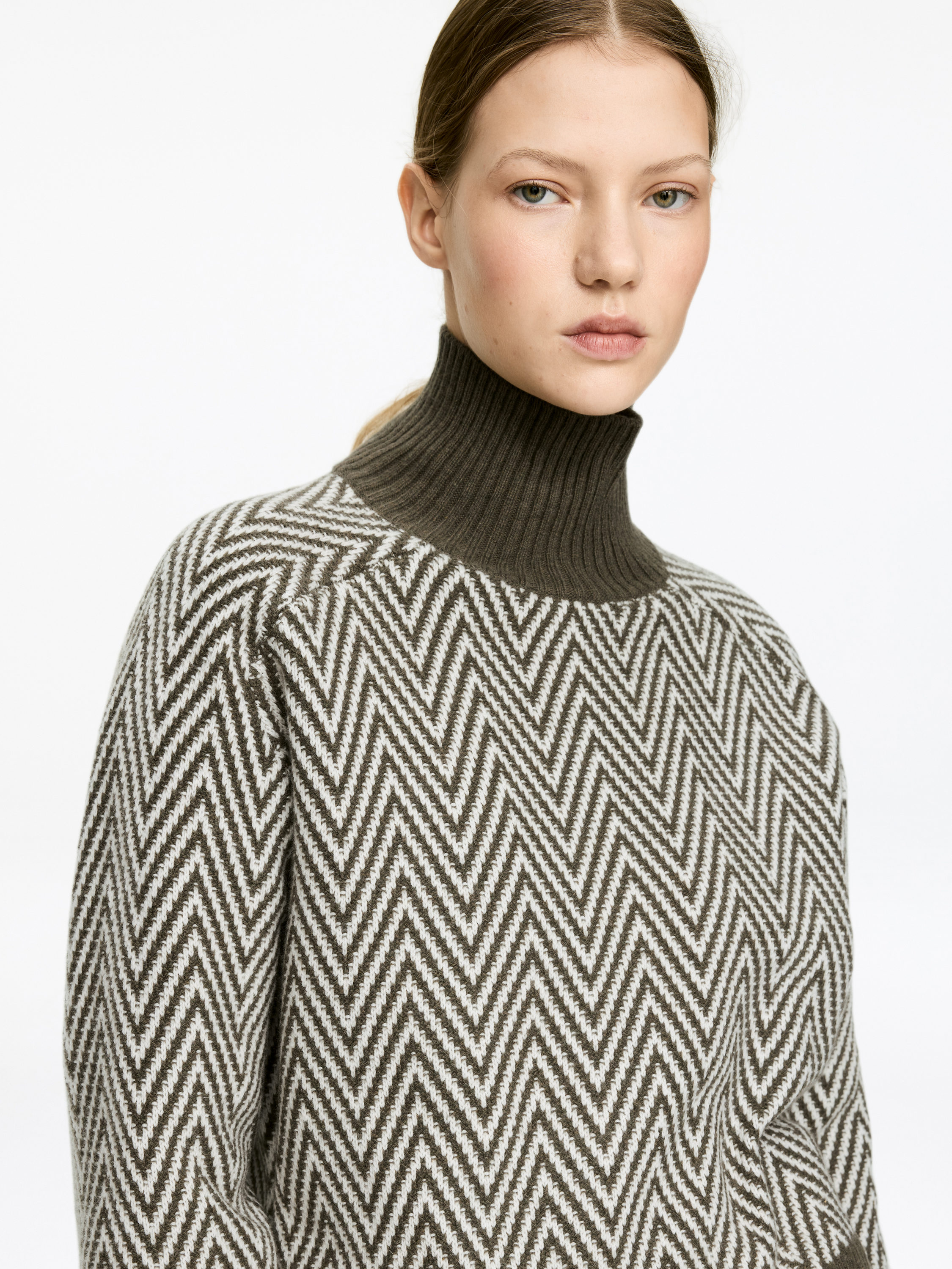 ジャケット・アウター RIM.ARK High neck knit jumper ジャケット・アウター RIM.ARK High neck knit jumper RIM.ARK