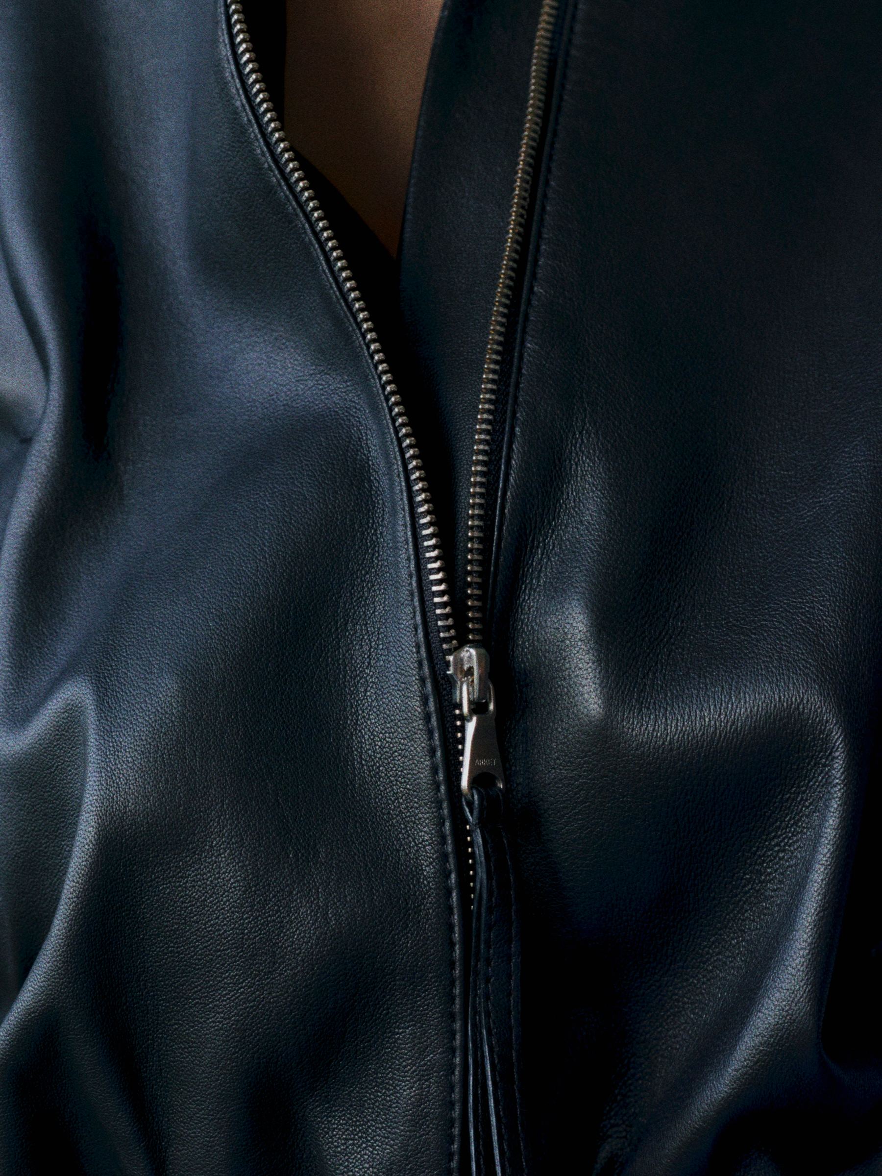 Läderjacka - Svart - Oversized - Women - StillMedia/Environmental - 1