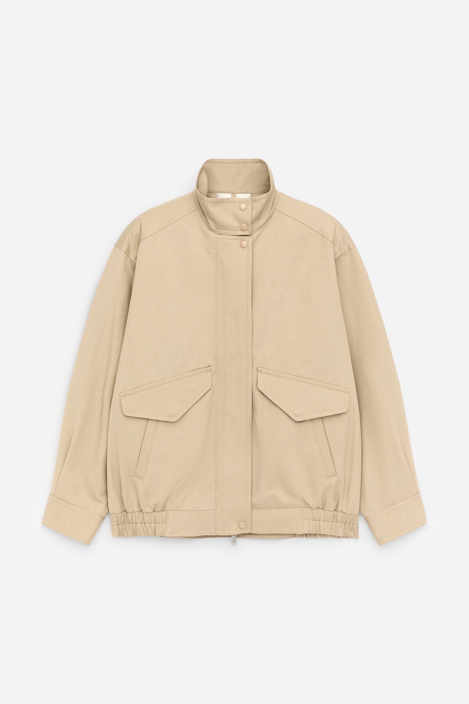 Kurtka Harrington - Beżowy/Różowy - 2