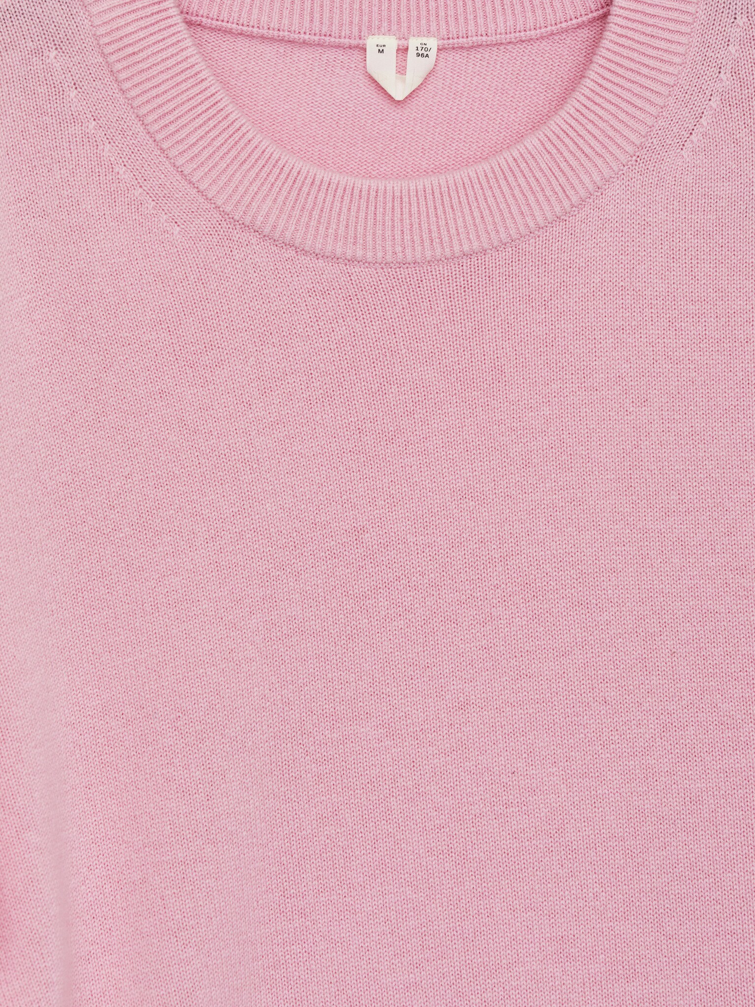 T-shirt oversize in cashmere - Rosa - 2