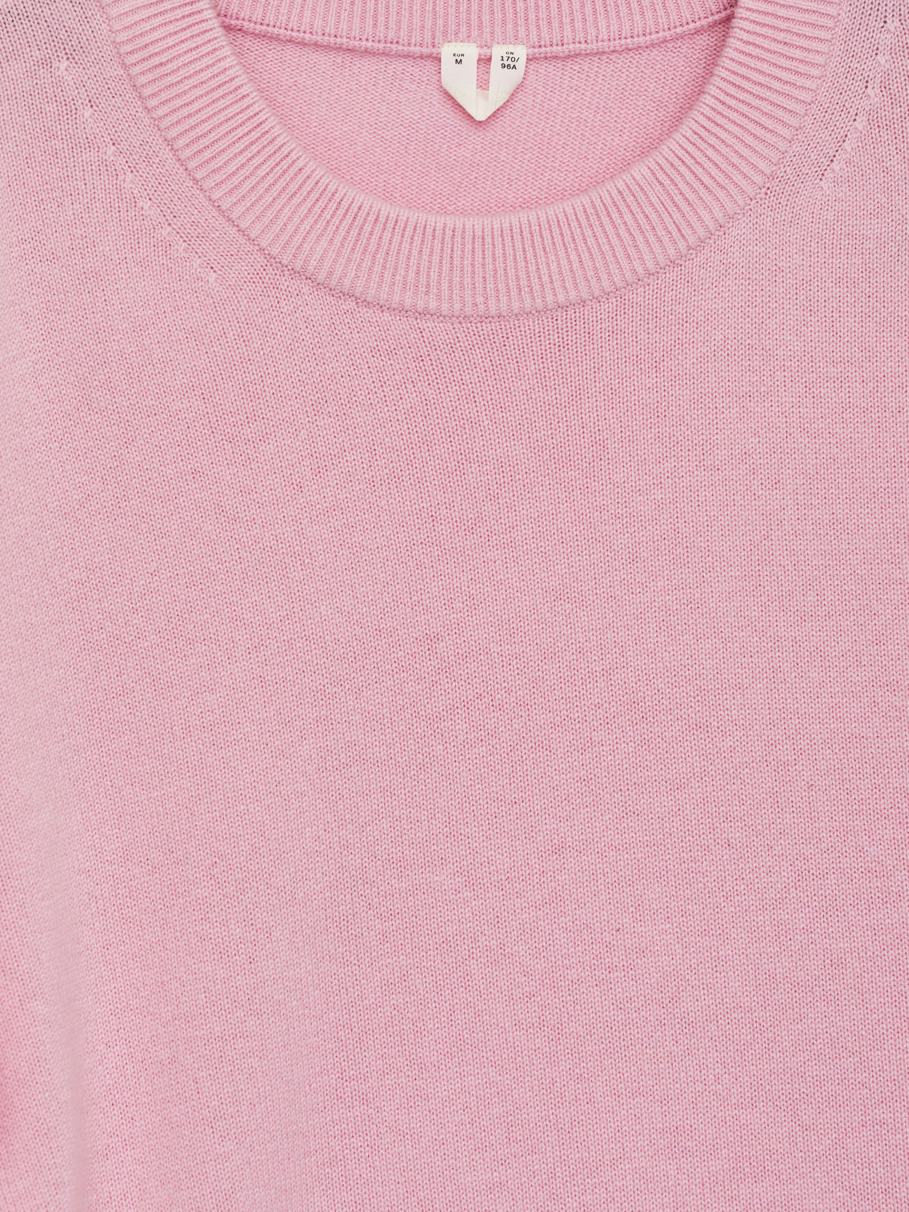 Oversize-T-Shirt aus Kaschmir - Rosa - Oversize - Damen - StillMedia/DescriptiveDetail - 2