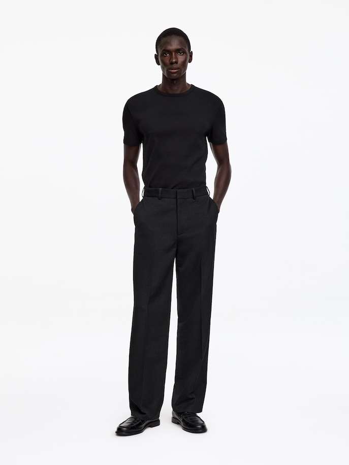 ELEGANTE, WEITE WOLLHOSE
