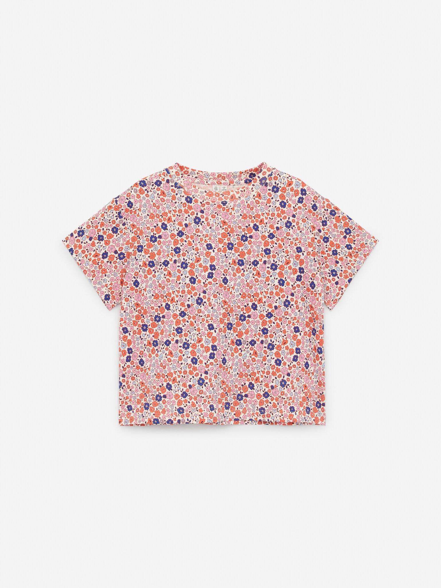 T-shirt dalla vestibilità ampia - Rosa/Multicolore/Bianco/Giallo/Ricamo floreale/Rosa/Blu/Bianco/Ricamo floreale/Rosso/Grigio mélange/Bianco sporco/Bianco sporco/Cuori