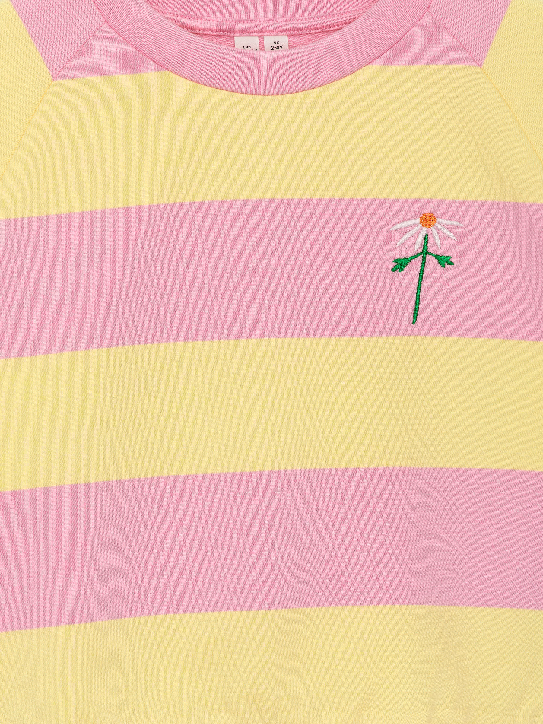 Legeres Sweatshirt - Rosa/Gelb - Regular Fit - Kinder - StillMedia/DescriptiveDetail - 3