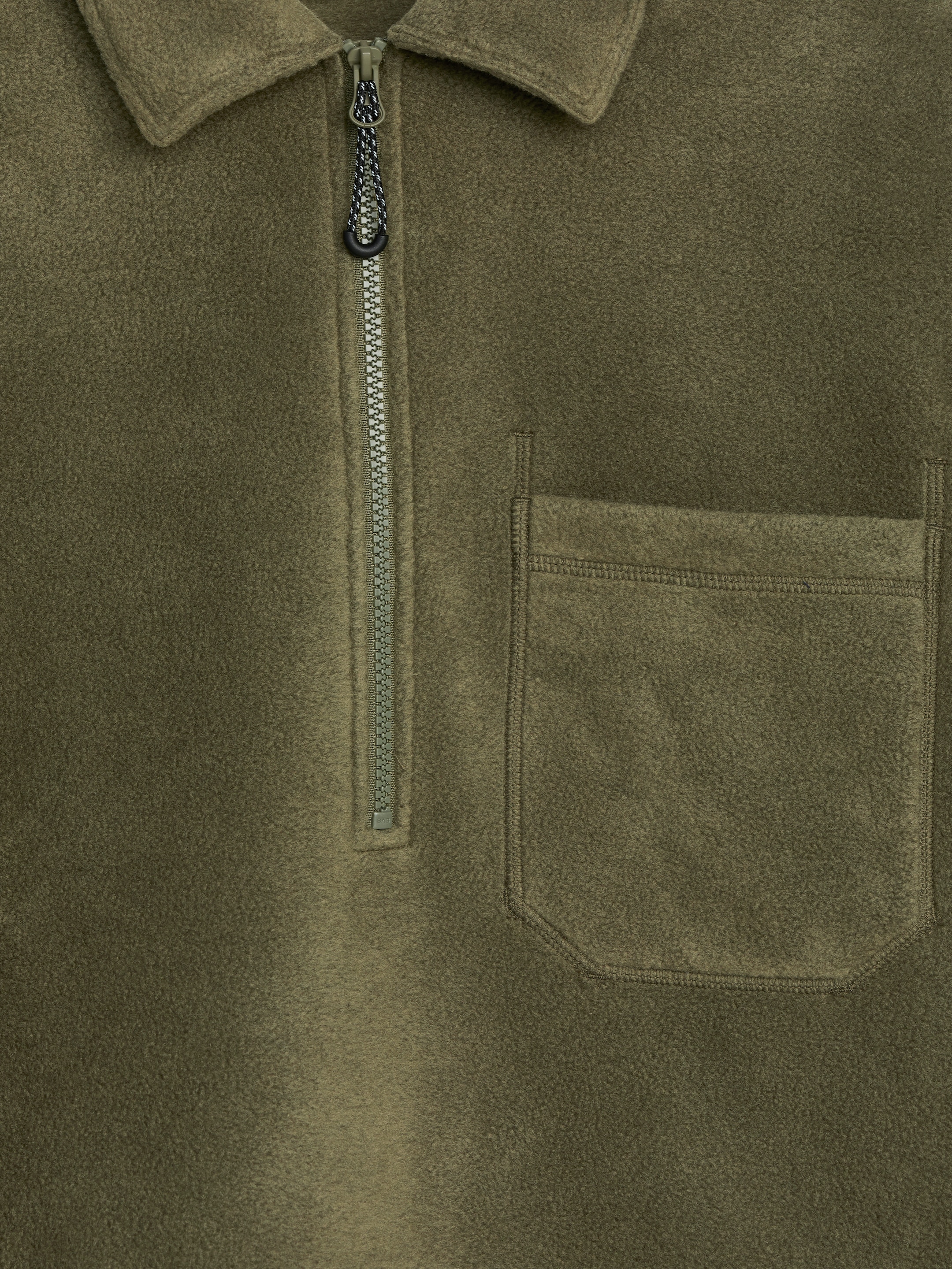 Fleece-Hemd von Active - Khaki Green - Regular Fit - men - StillMedia/DescriptiveDetail - 2