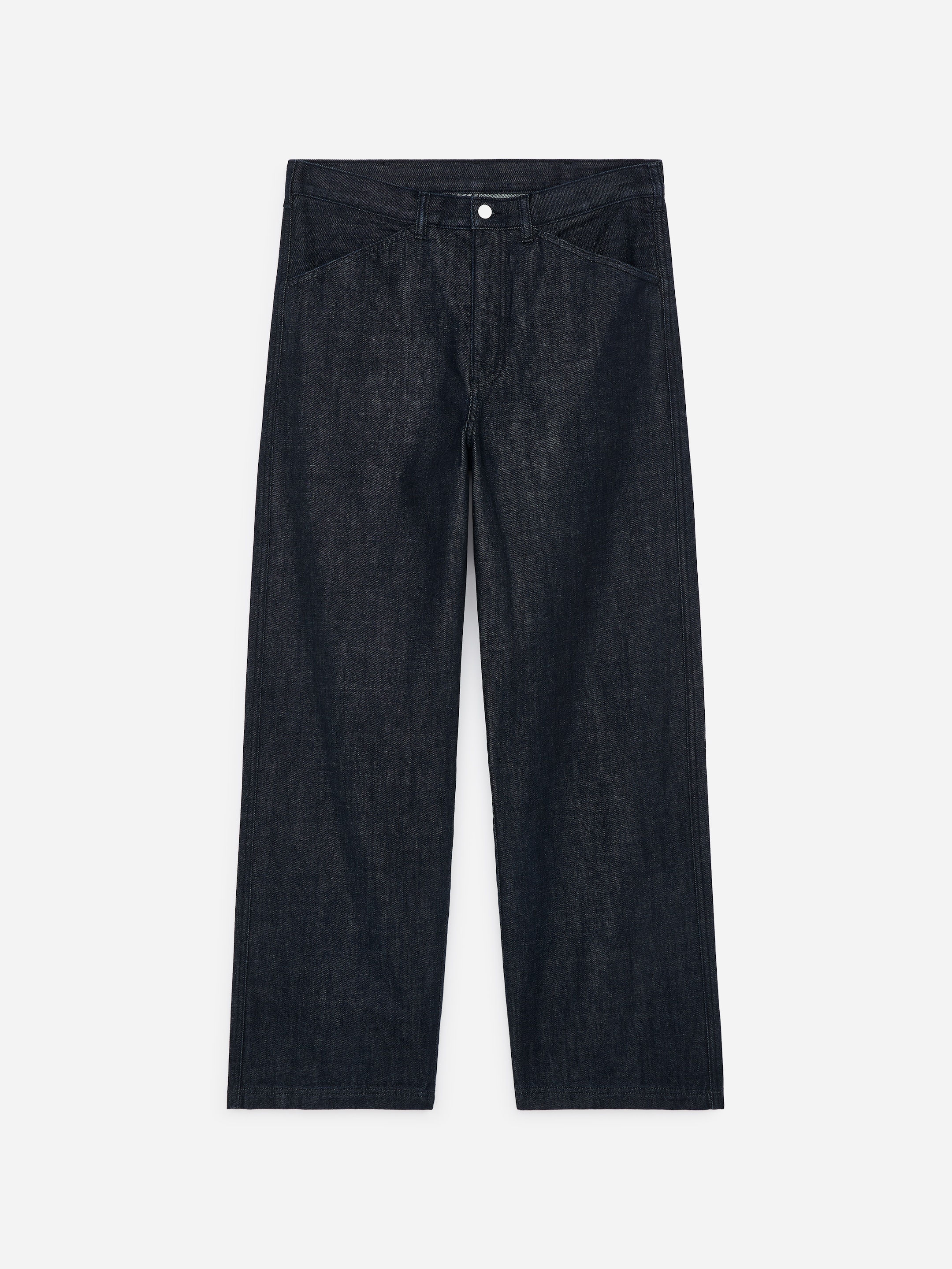 Wide Utility Jeans - Dark blue - Loose fit - men - StillMedia/DescriptiveStillLife - 1